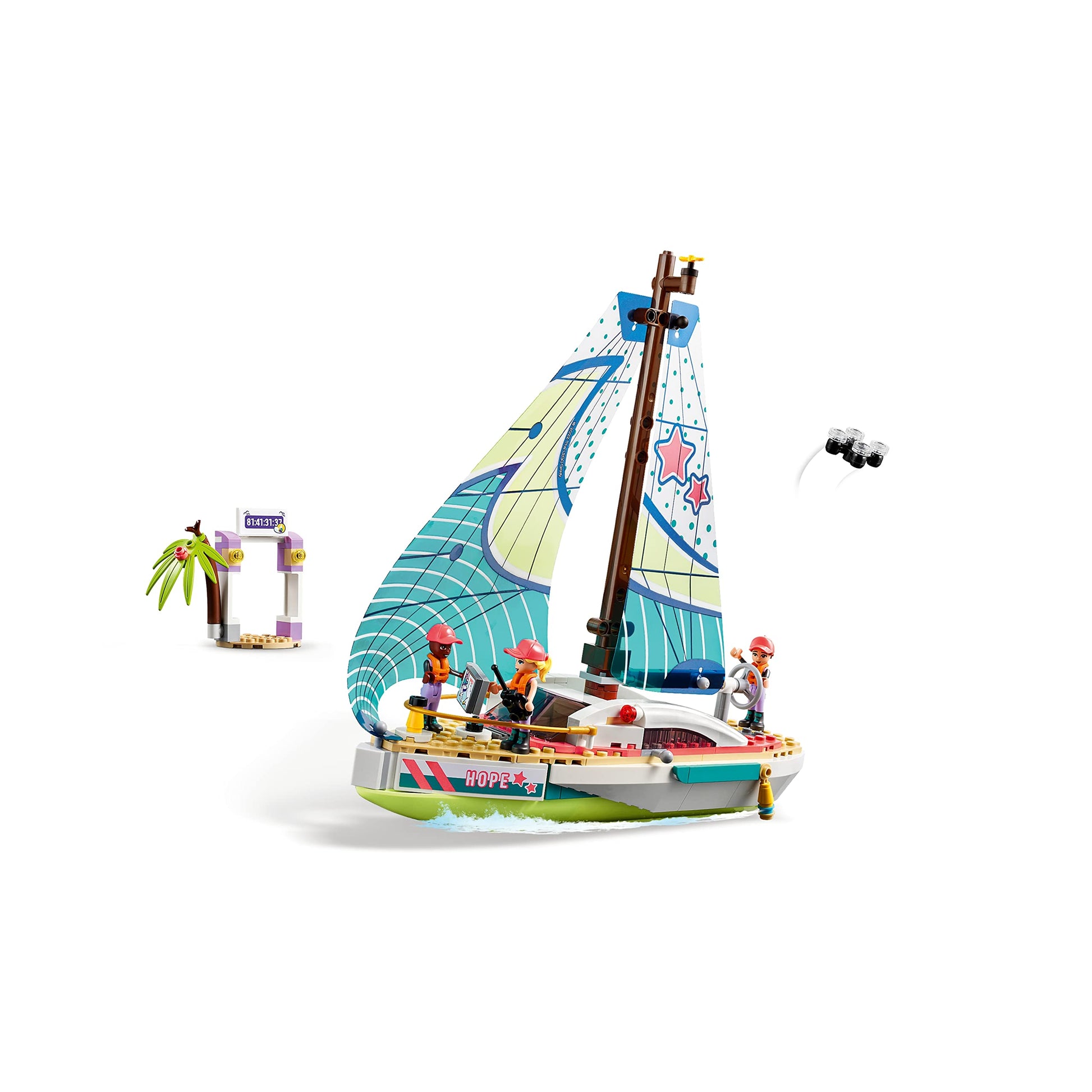 LEGO Friends Stephanie's Sailing Adventure Boat Toy  41716 Amazon