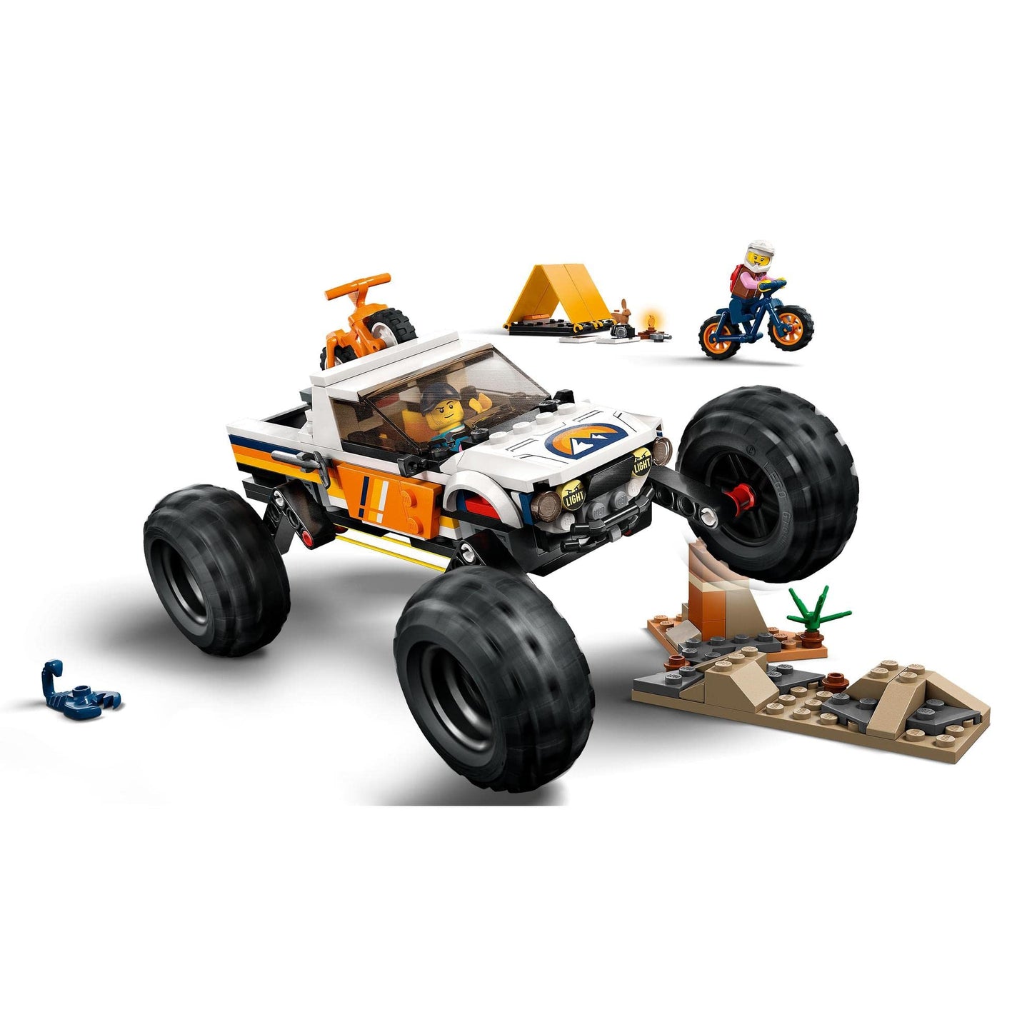 LEGO® City 4x4 Off-Roader Adventures 60387 Building Toy Amazon