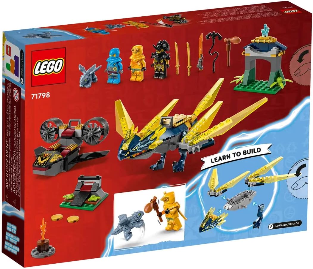 LEGO 71798 NYA and Arin's Baby Dragon Battle - New. Amazon