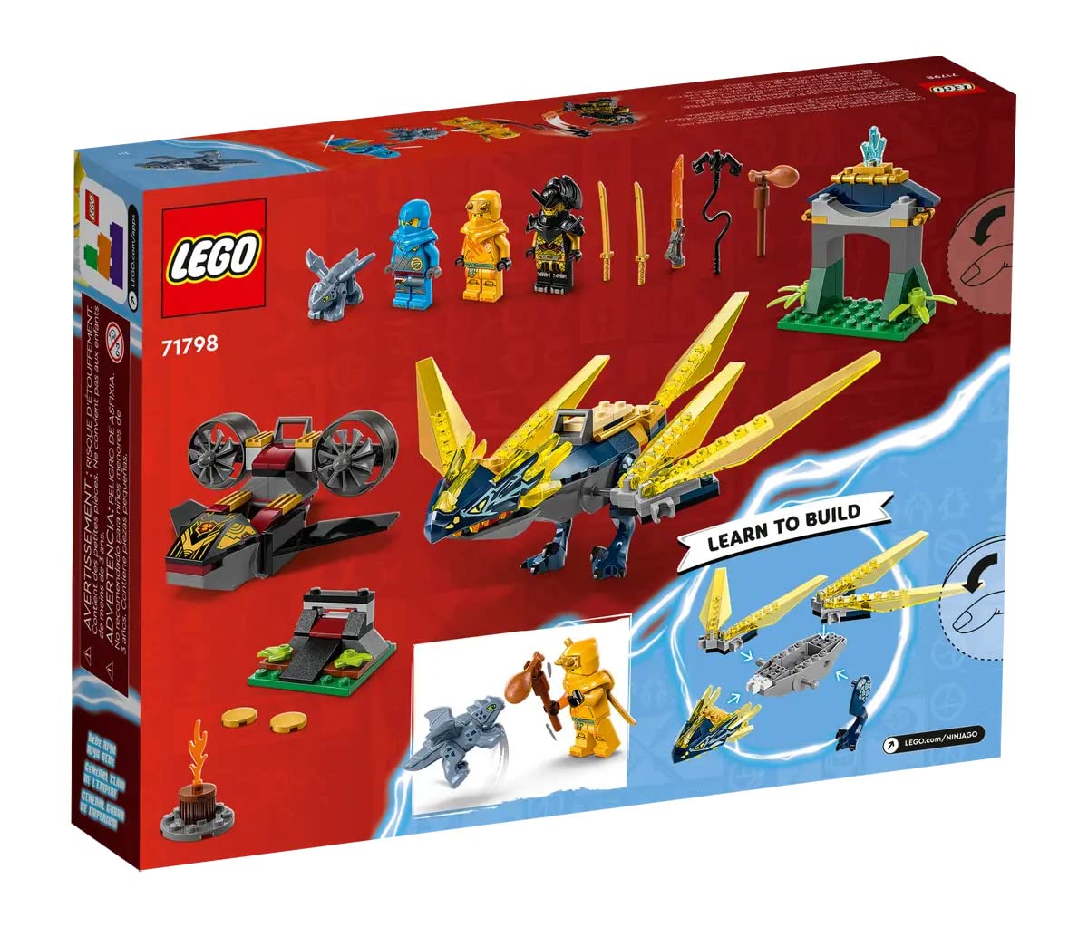 LEGO 71798 NYA and Arin's Baby Dragon Battle - New. Amazon