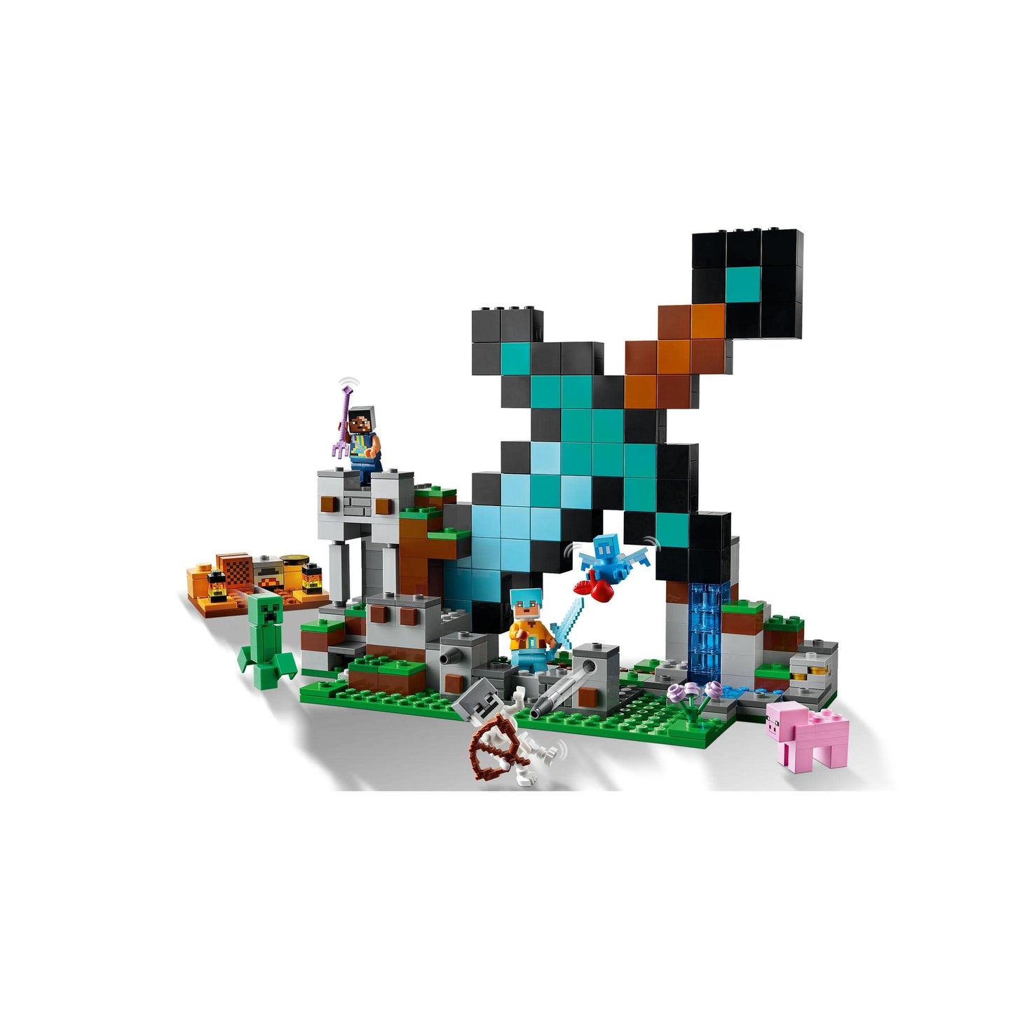 LEGO Minecraft The Sword Outpost 21244 Building Toy Amazon