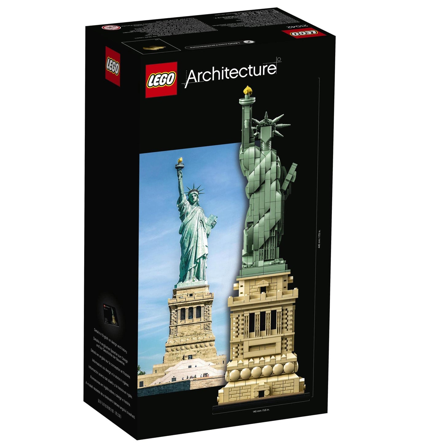 LEGO® Architecture Statue of Liberty 21042 Building Kit Amazon