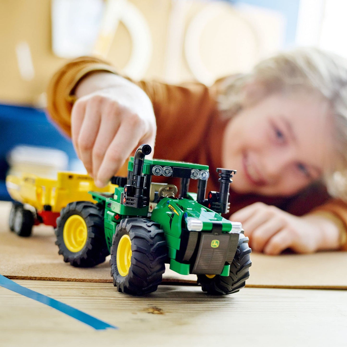 LEGO Technic John Deere 9620R 4WD Tractor 42136 Model Building B Brick Island