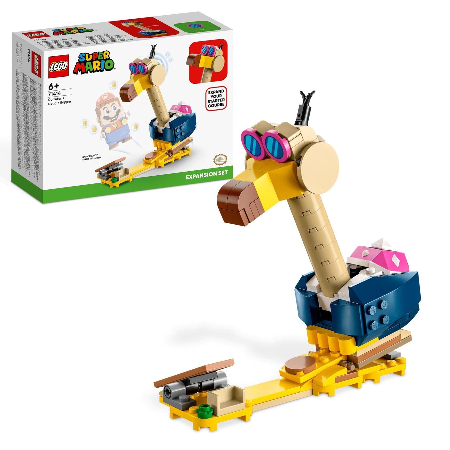 LEGO Super Mario Conkdor's Noggin Bopper Expansion Set 71414 Building Toy Amazon