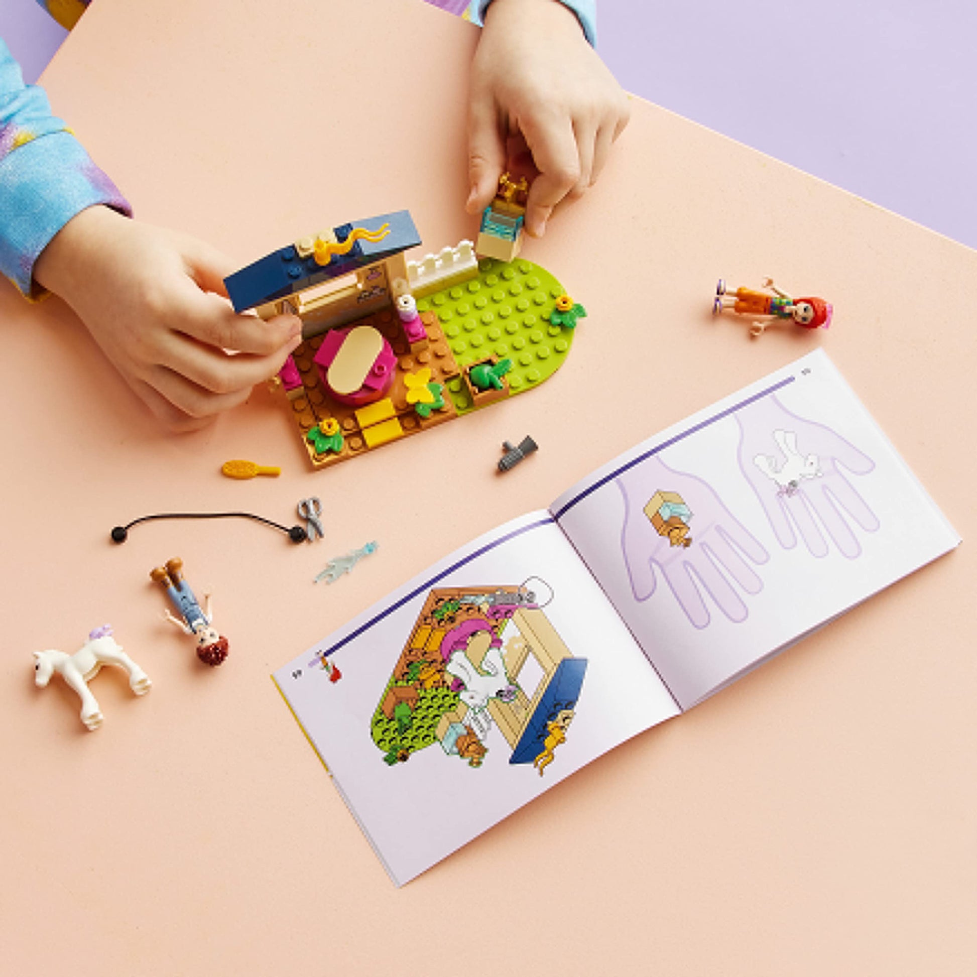 LEGO Friends Pony-Washing Stable Horse Toy Amazon