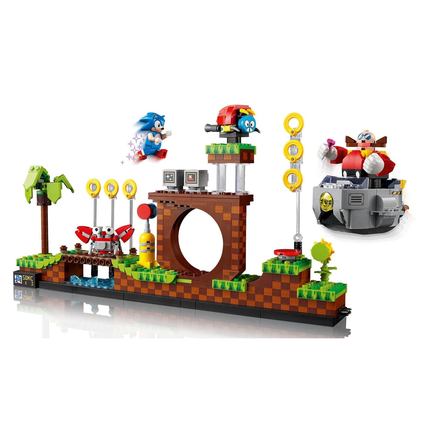 LEGO Ideas Sonic The Hedgehog – Green Hill Zone Building Kit Amazon