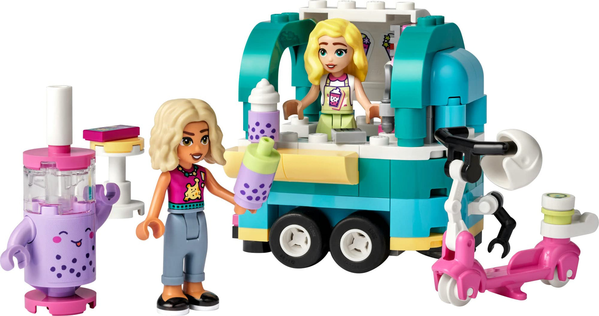 LEGO Friends Mobile Bubble Tea Shop 41733 Building Toy Amazon