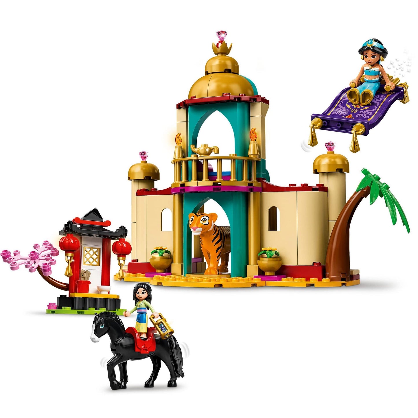 LEGO Disney Jasmine and Mulan’s Adventure 43208 Amazon