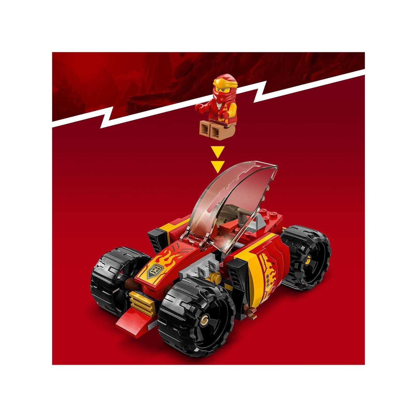 LEGO® NINJAGO® Kai’s Ninja Race Car EVO 71780 Building Toy Amazon