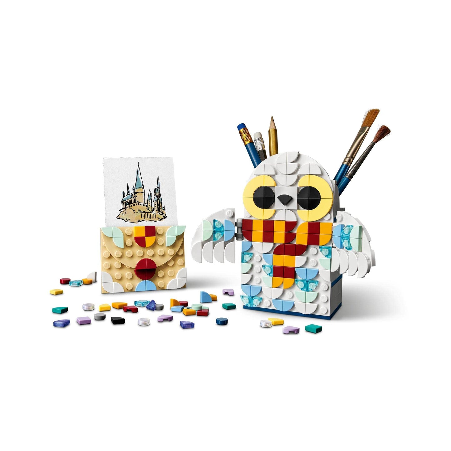 LEGO DOTS Hedwig Pencil Holder 41809 DIY Desk Kit Amazon