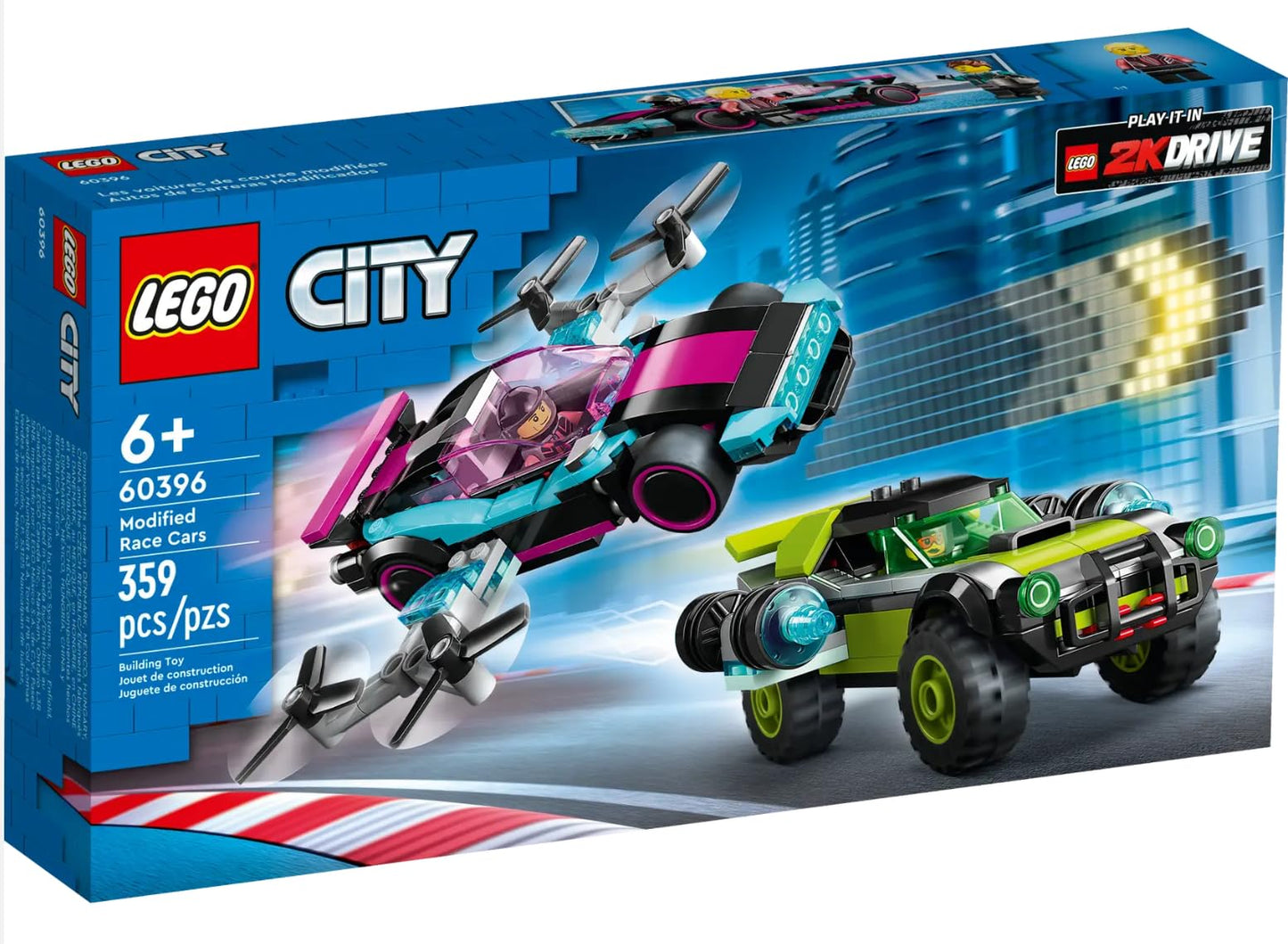 LEGO 60396 Modified Race Cars - New. Amazon