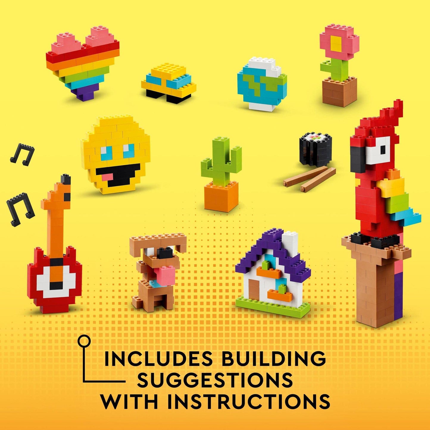 LEGO® Classic Lots of Bricks 11030 Building Toy Set Amazon