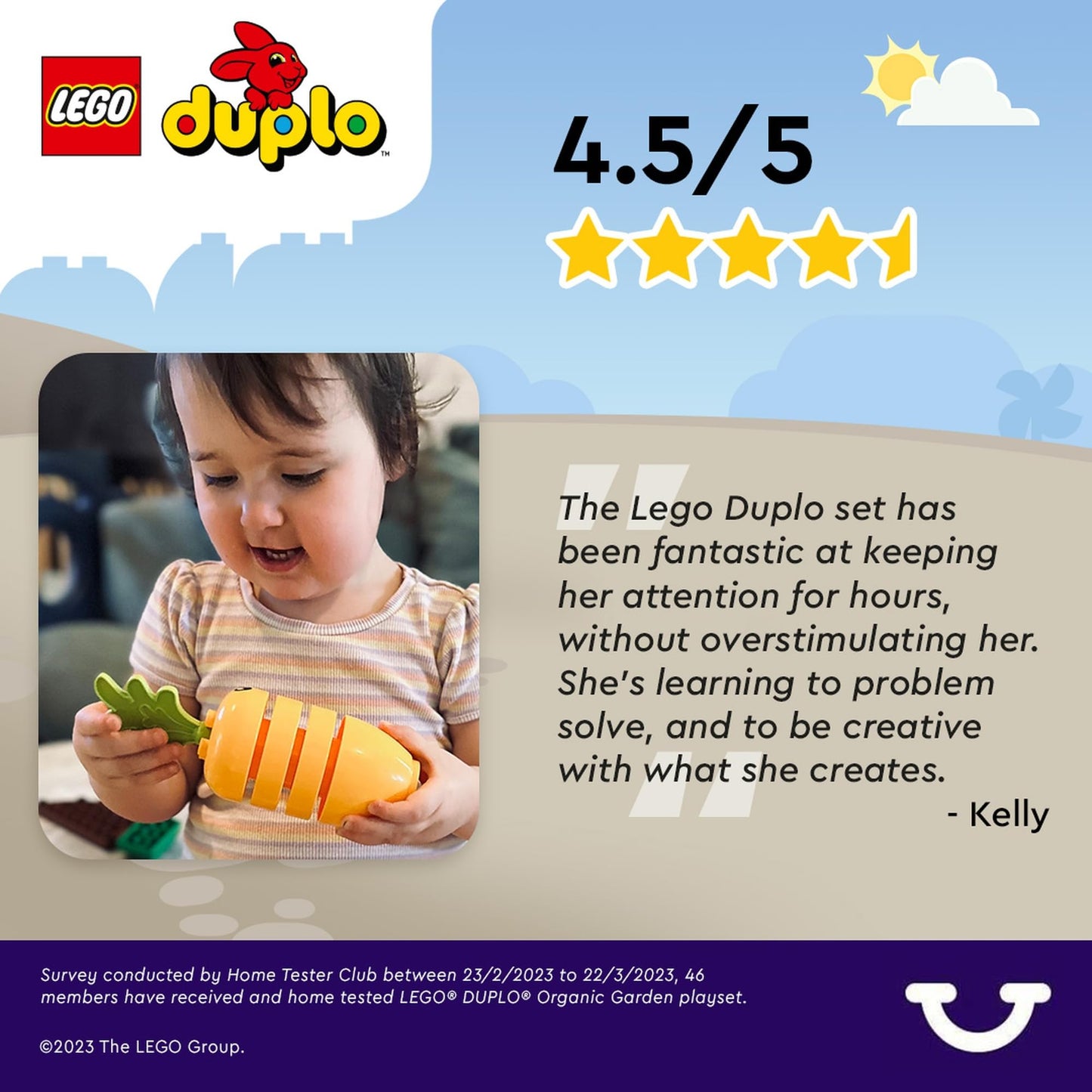 LEGO® DUPLO® My First Organic Garden 10984 Building Toy
