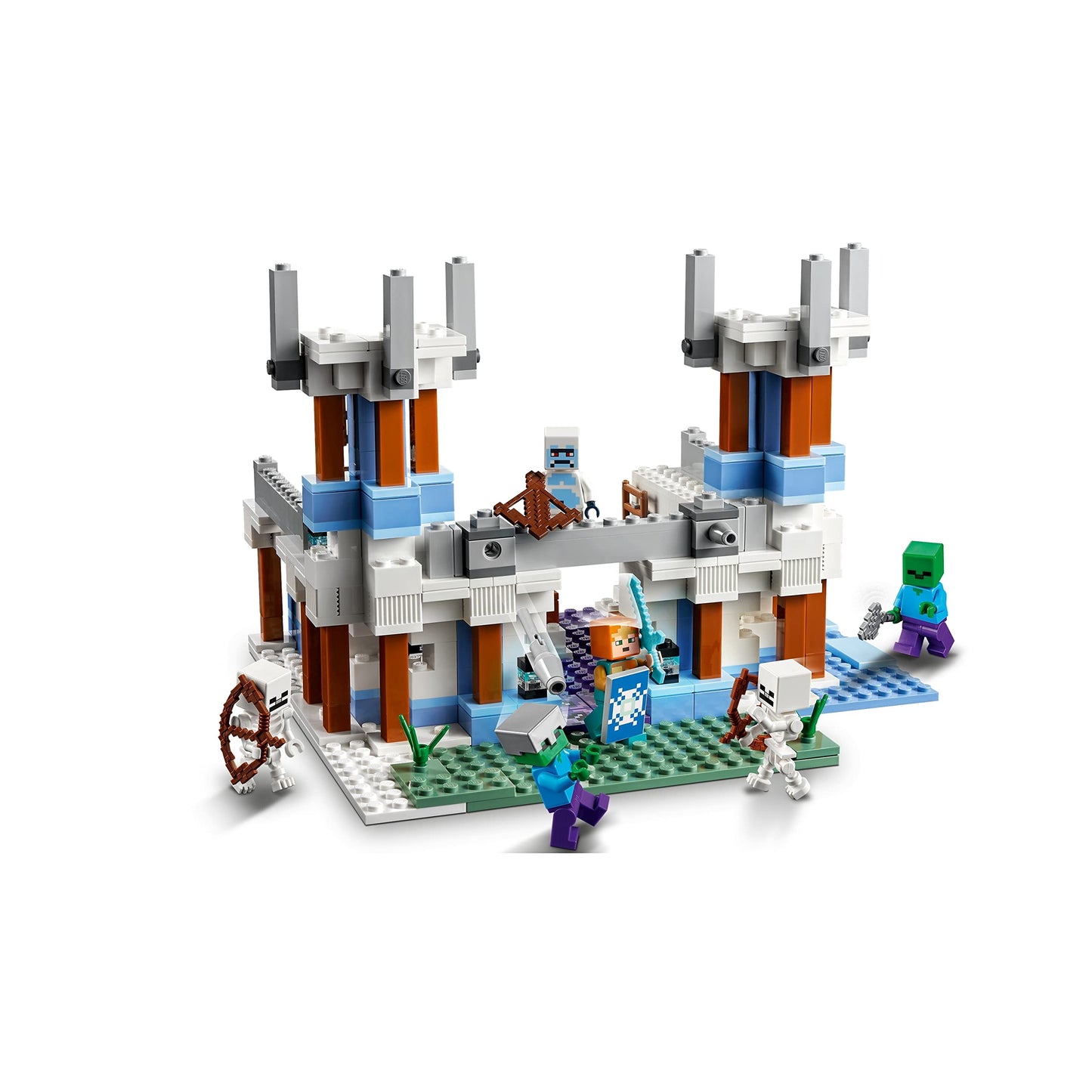 LEGO Minecraft The Ice Castle Building Ki 21186 Amazon
