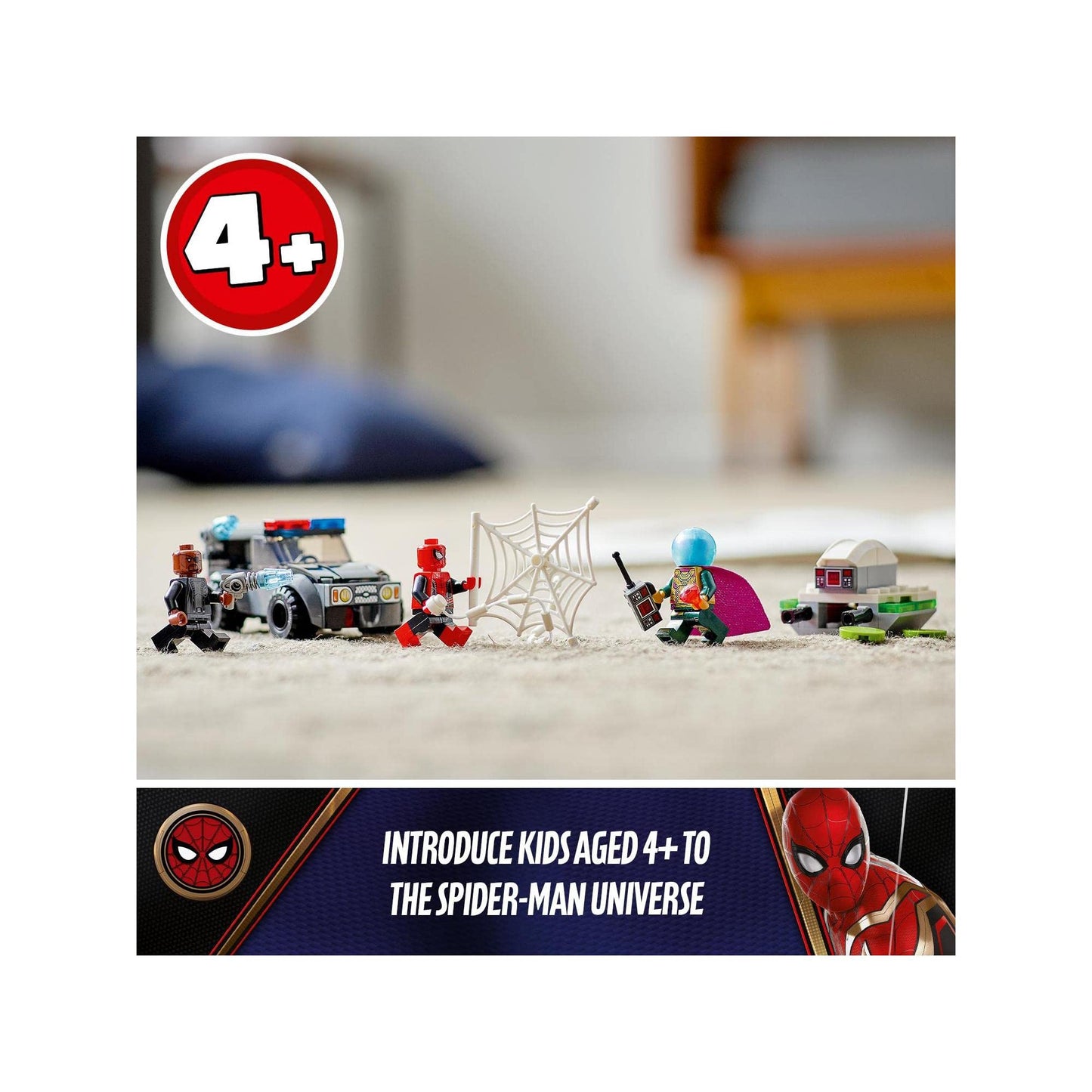 LEGO Marvel Super Heroes 76184 Spider-Man vs. Mysterio’s Drone Attack Amazon