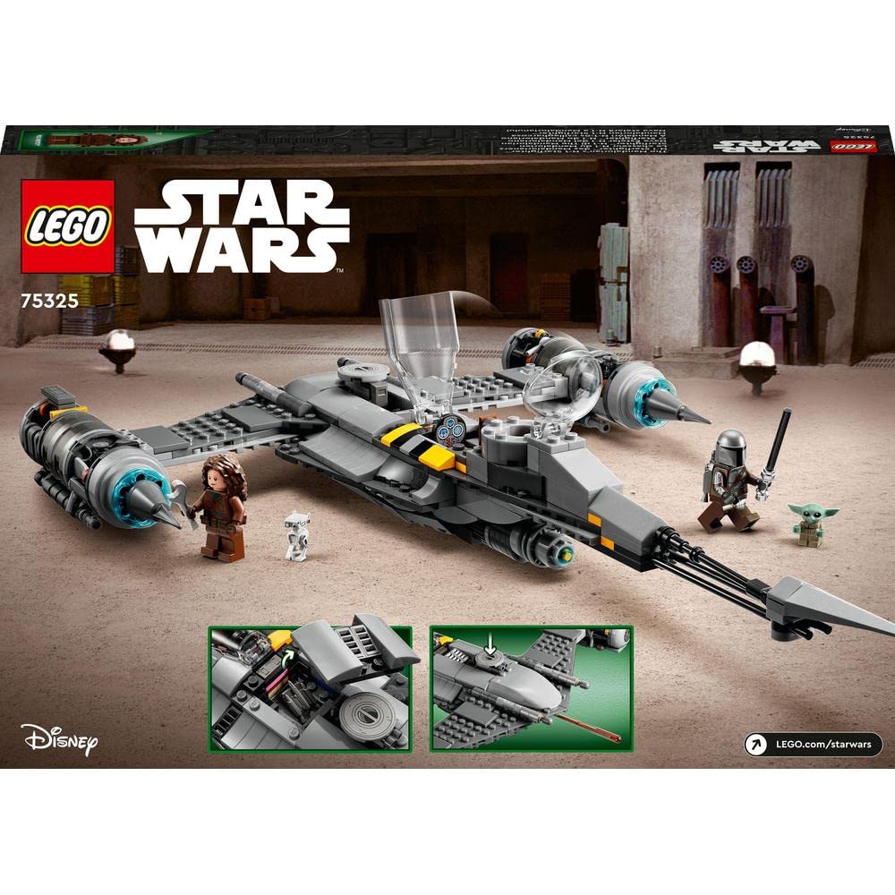 Lego Star Wars 75325 Mandalorian N-1 Starfighter, Toy Blocks