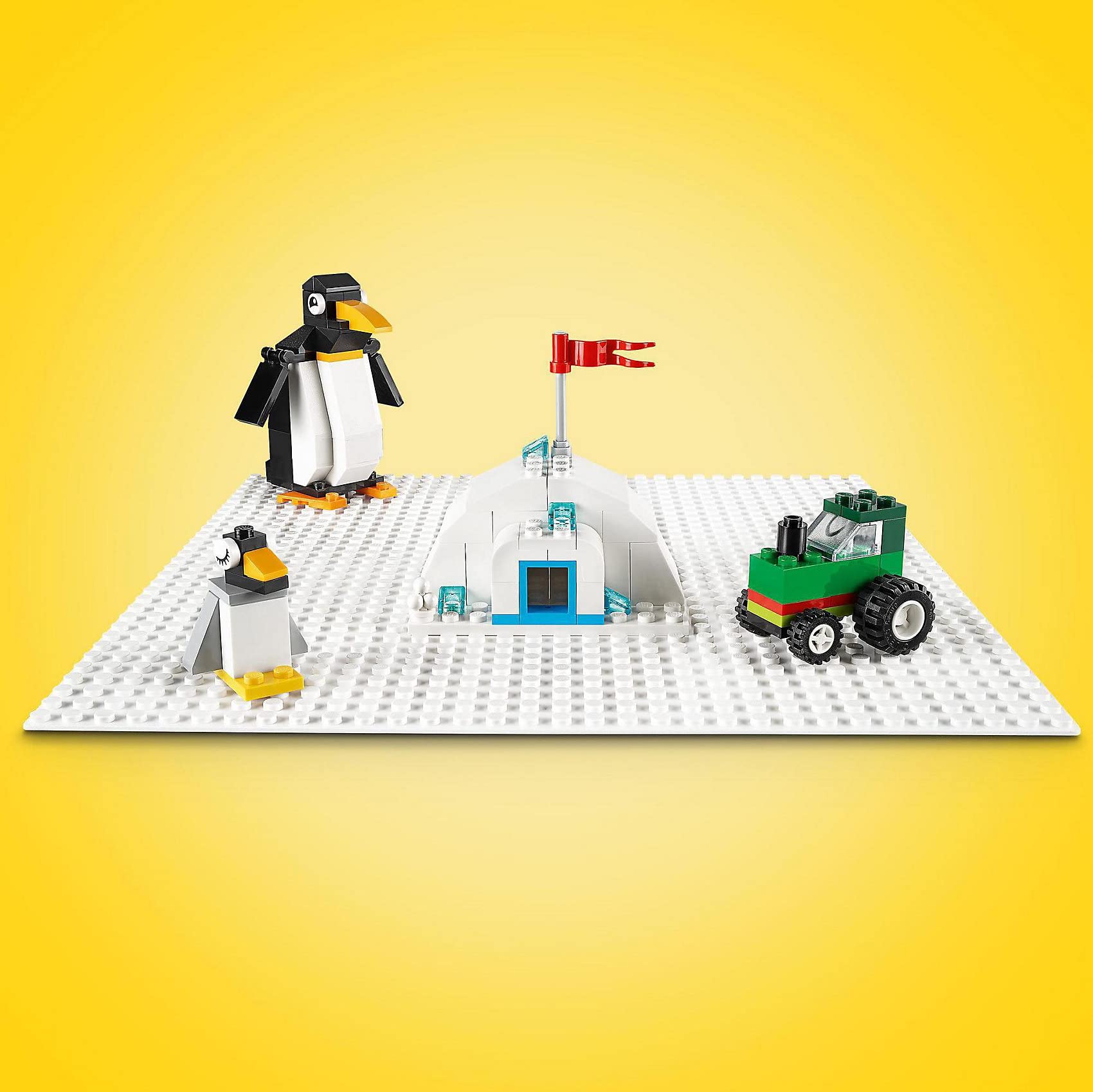 LEGO® Classic White Baseplate 11026 Building Kit Amazon