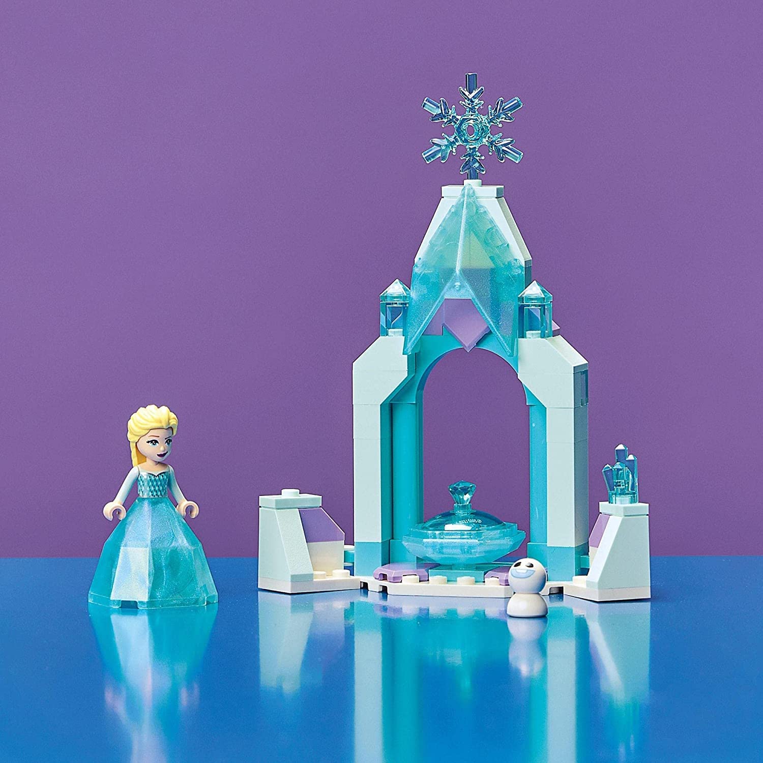 LEGO® Disney Princess Elsa’s Castle Courtyard 43199, Building Kit Amazon