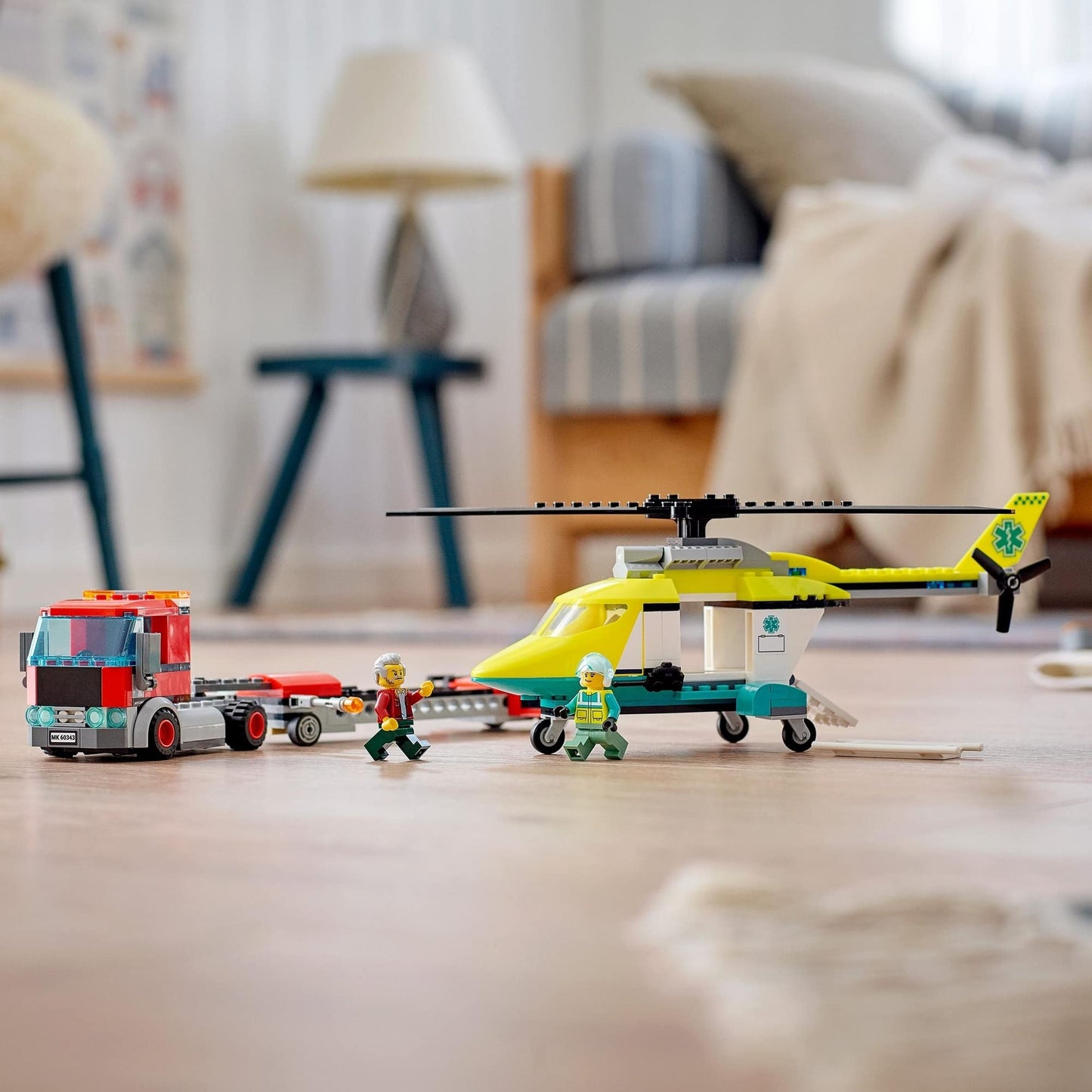 LEGO City Rescue Helicopter Transport 60343