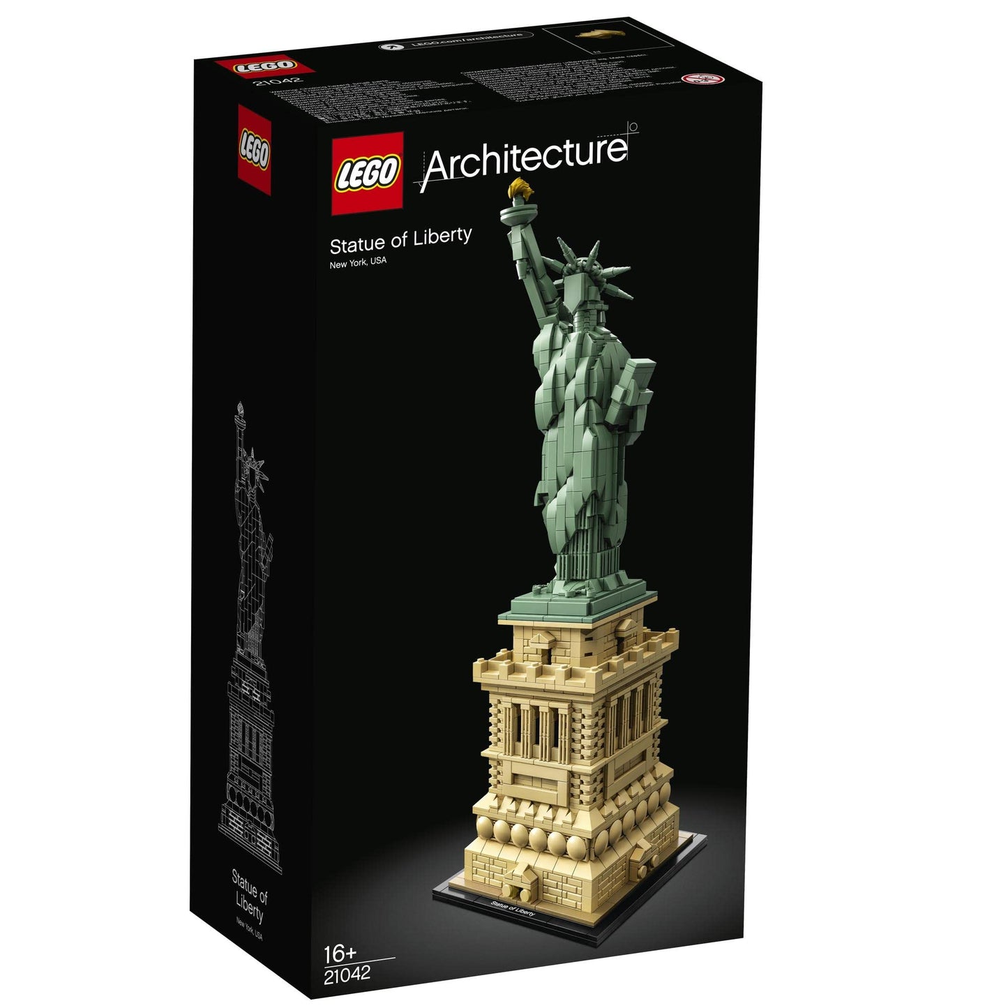 LEGO® Architecture Statue of Liberty 21042 Building Kit Amazon
