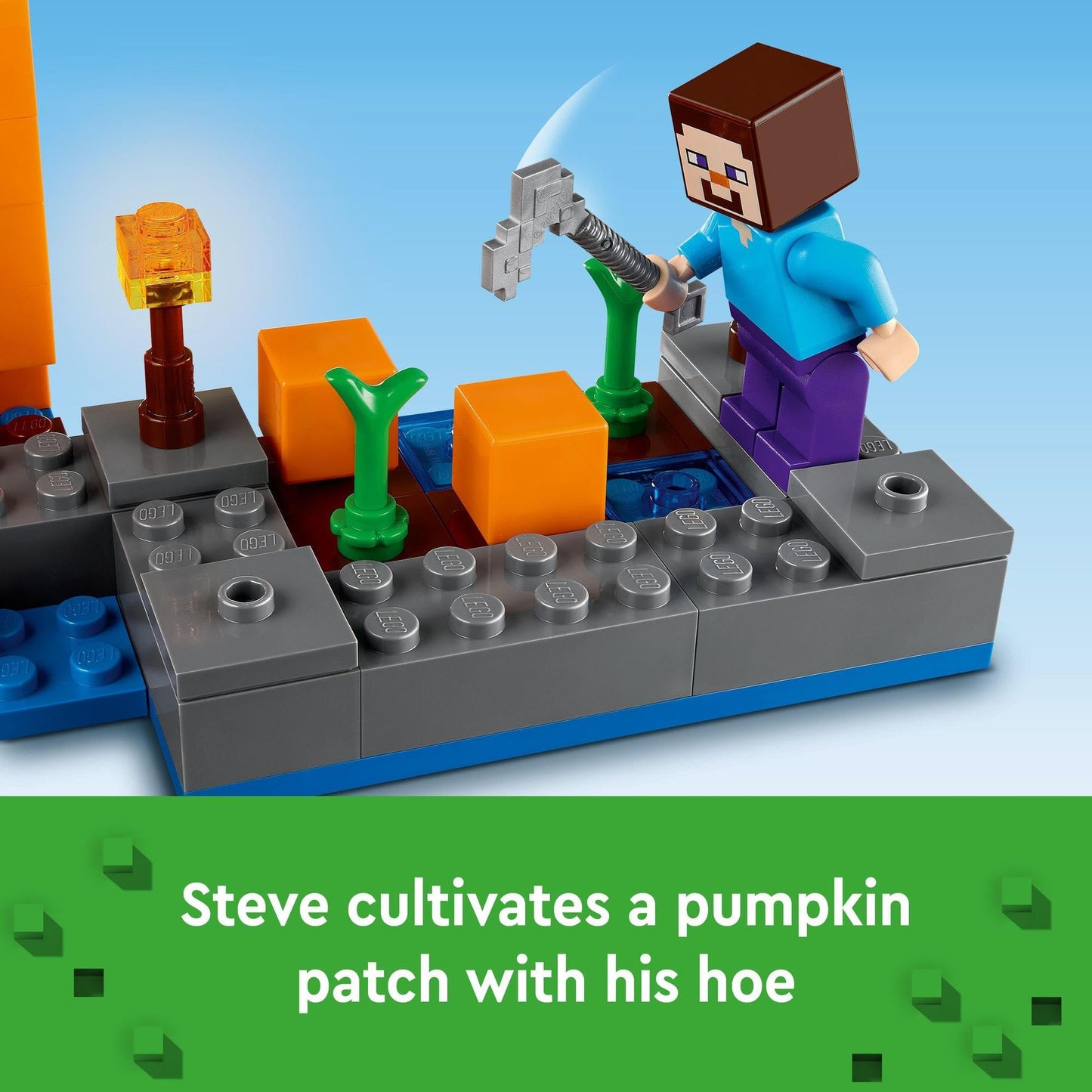 LEGO Minecraft The Pumpkin Farm 21248 Amazon