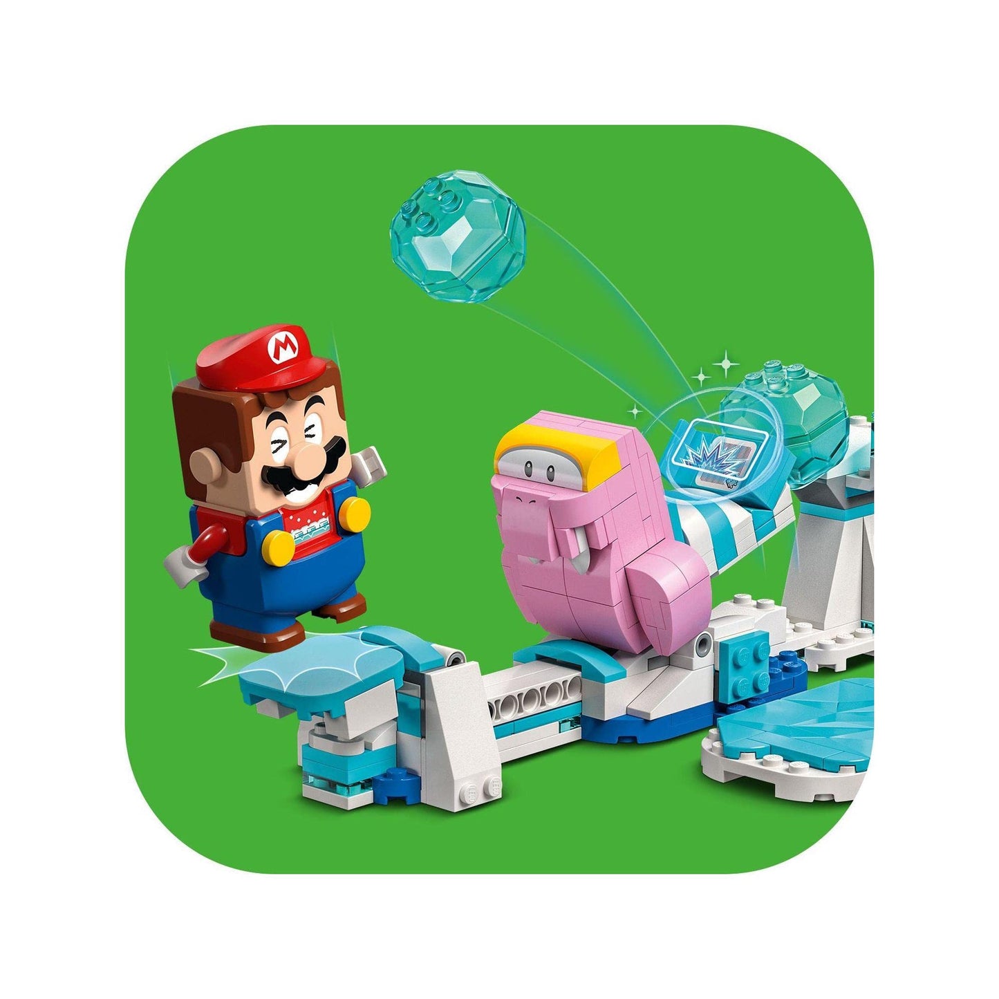 LEGO Super Mario Fliprus Snow Adventure Expansion Set 71417 Collectible Building Toy Amazon