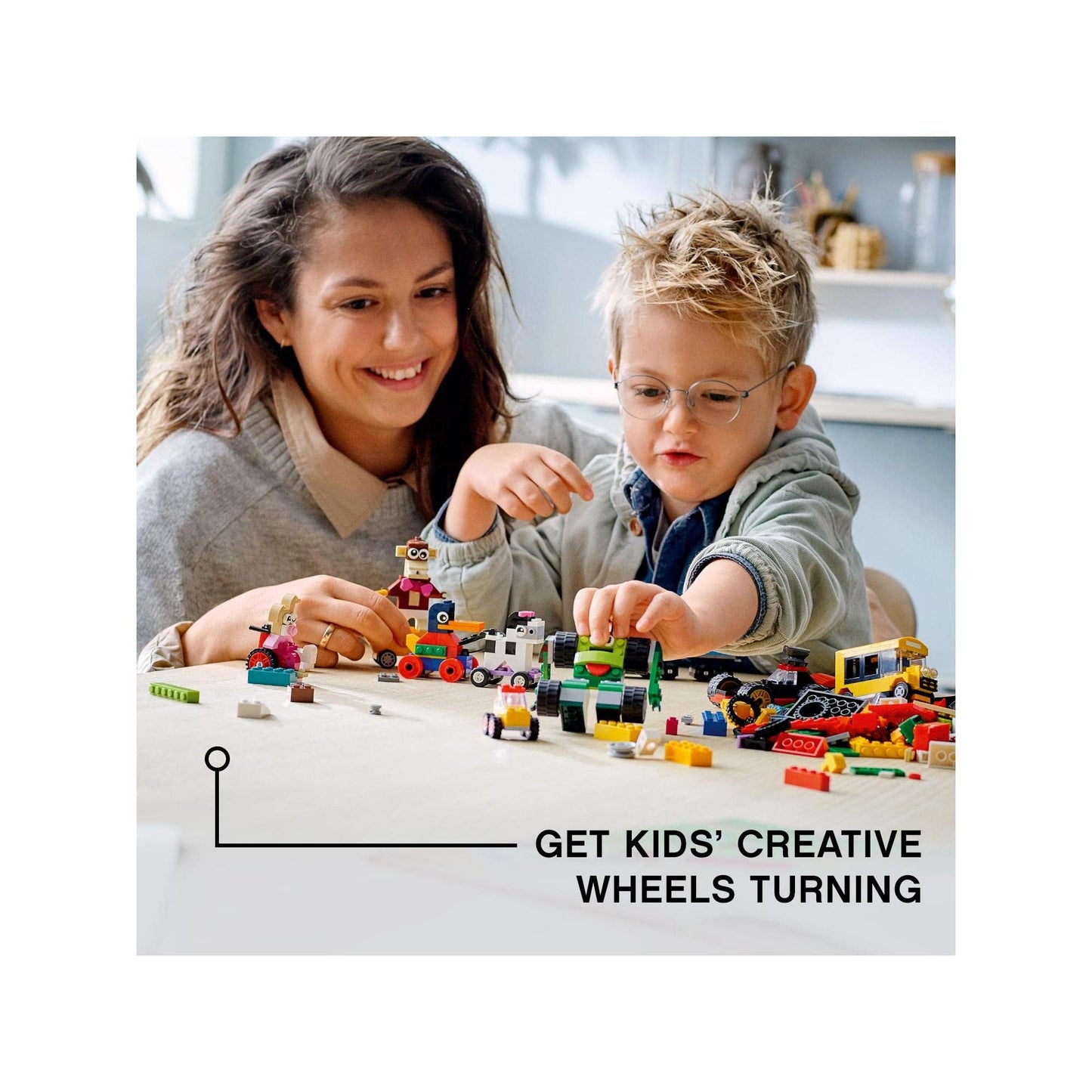LEGO Classic Bricks and Wheels 11014 Building Set Amazon