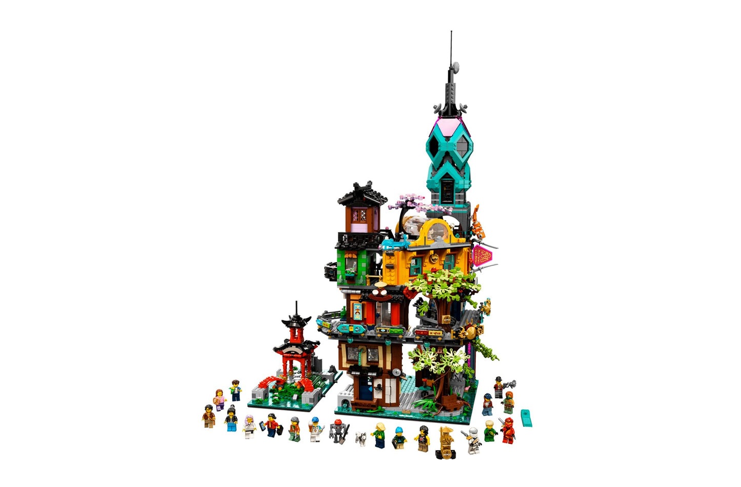Lego Ninjago City Gardens 71741 Amazon