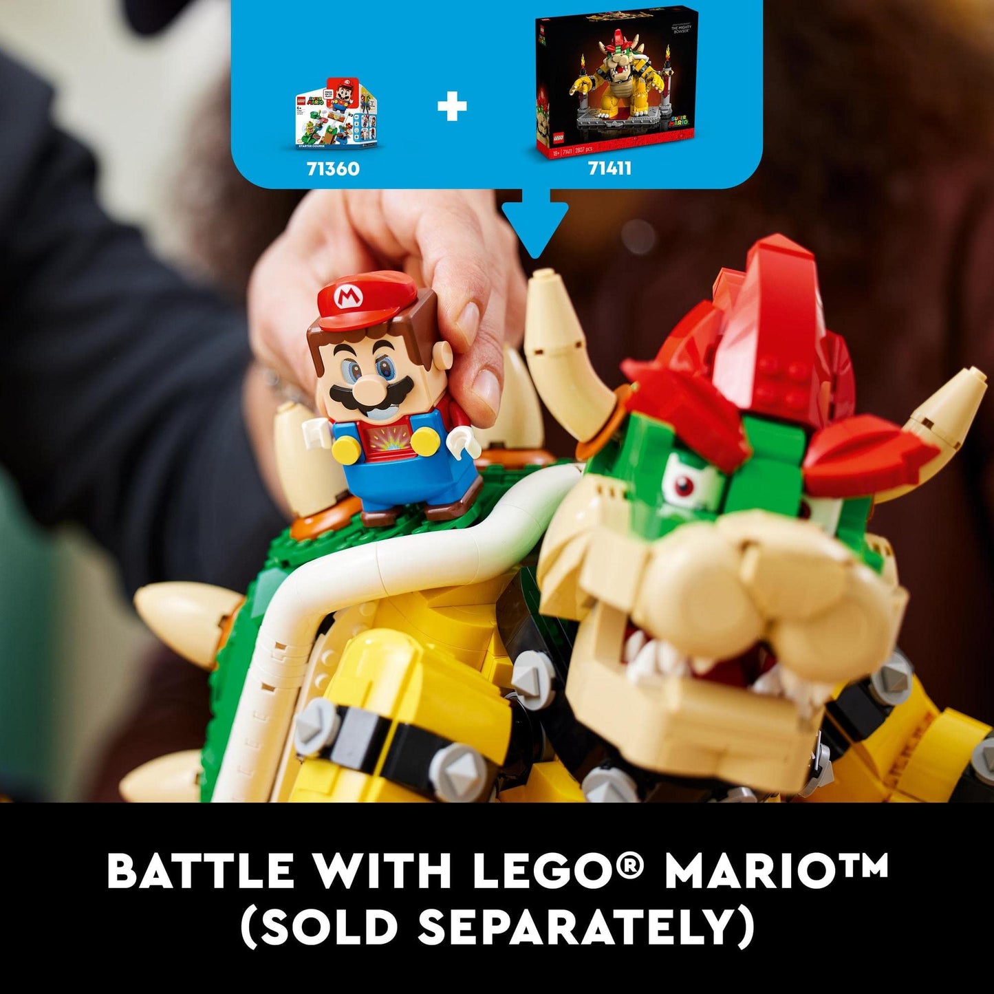 LEGO Super Mario The Mighty Bowser 71411 Brick Island