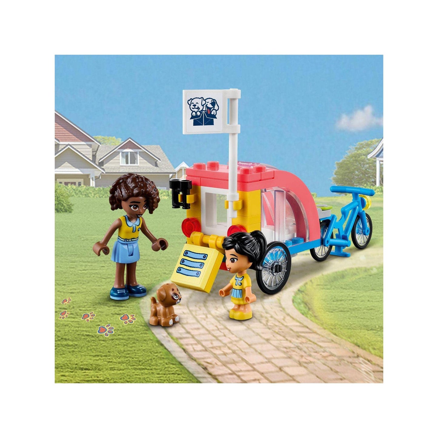LEGO Friends Dog Rescue Bike 41738 Building Toy