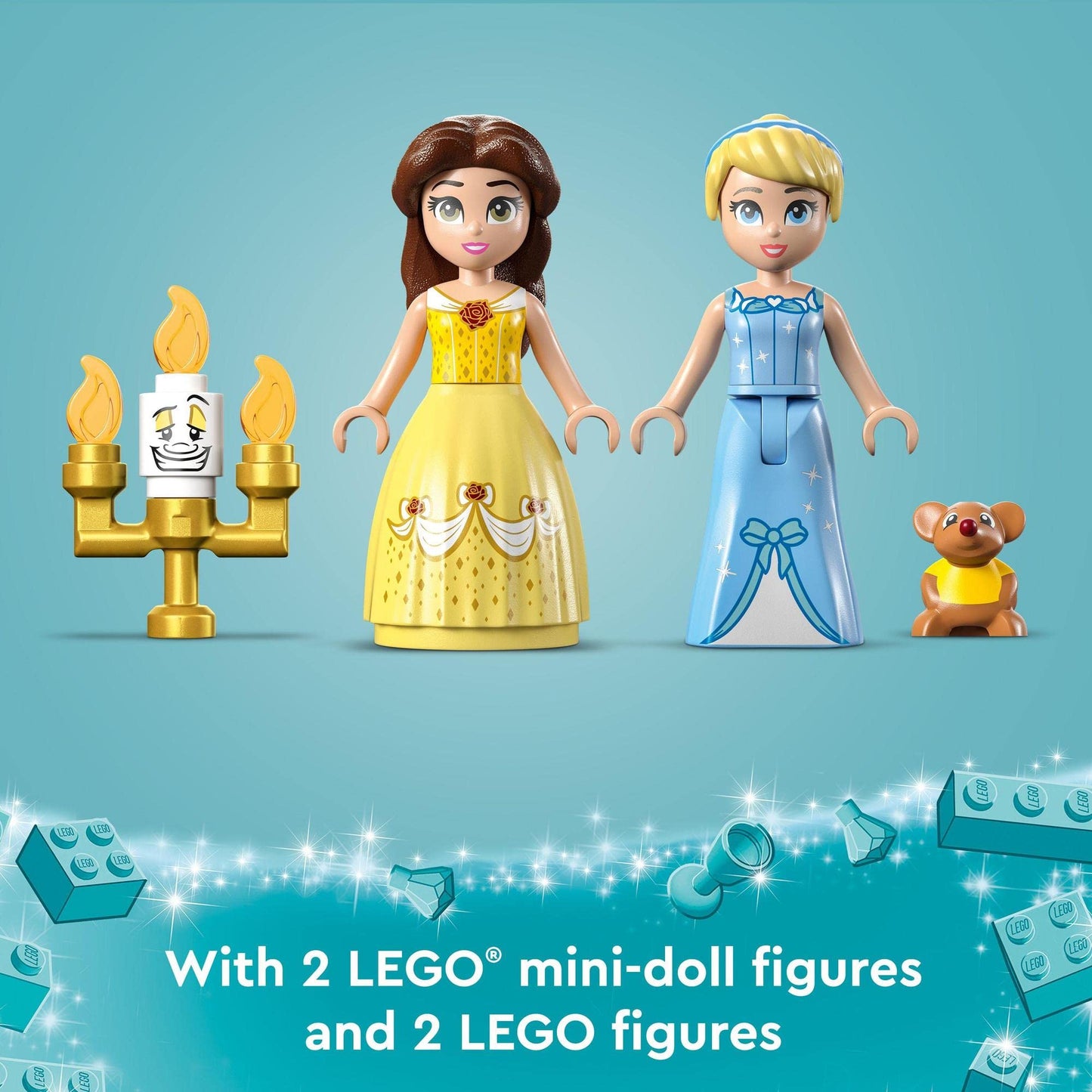 LEGO Disney: Disney Princess Creative Castles 43219 Building Toy Amazon