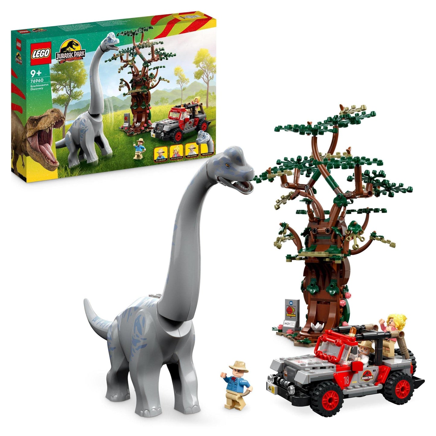 LEGO Jurassic Park Brachiosaurus Discovery 76960 Building Toy Amazon