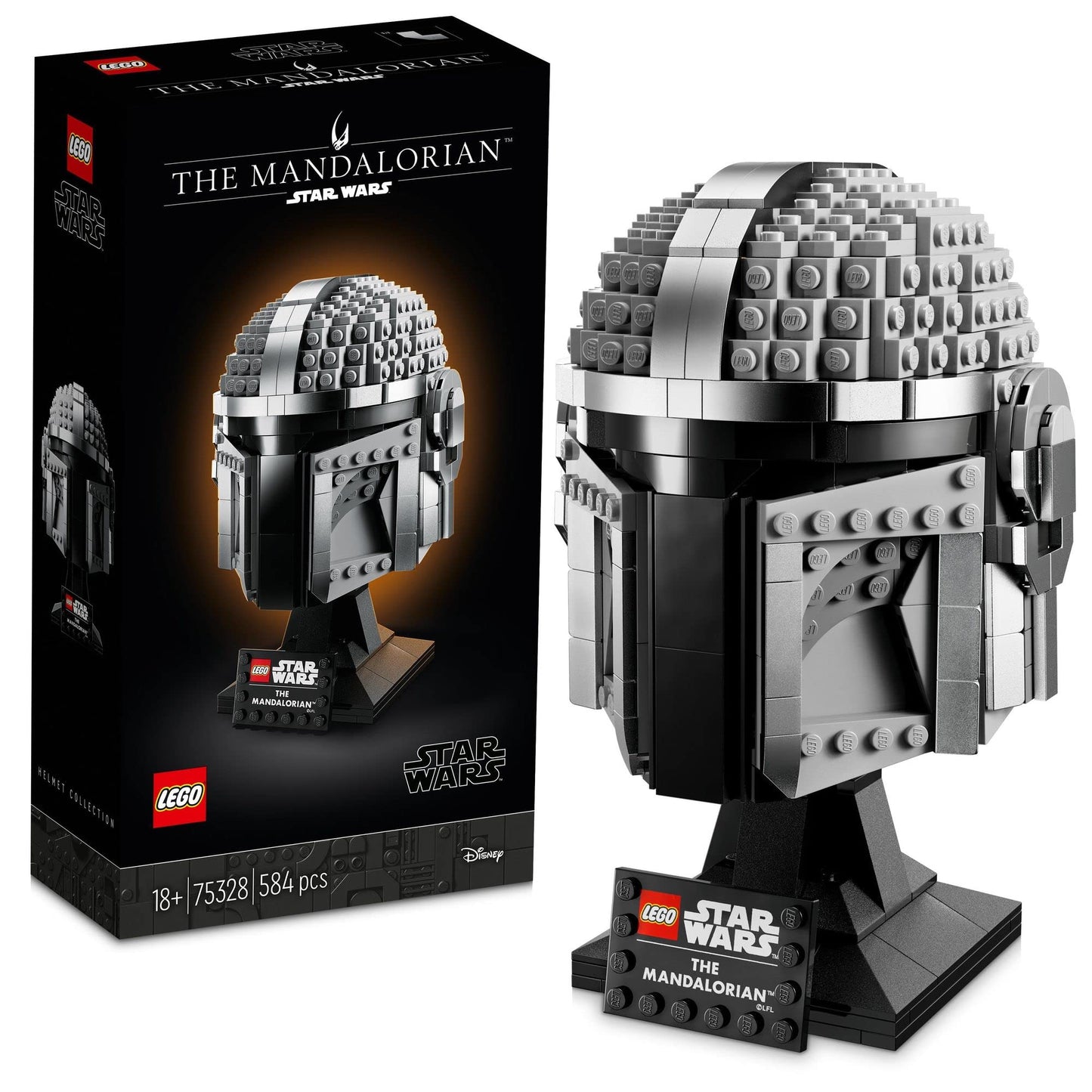 LEGO® Star Wars™ The Mandalorian™ Helmet 75328 Amazon
