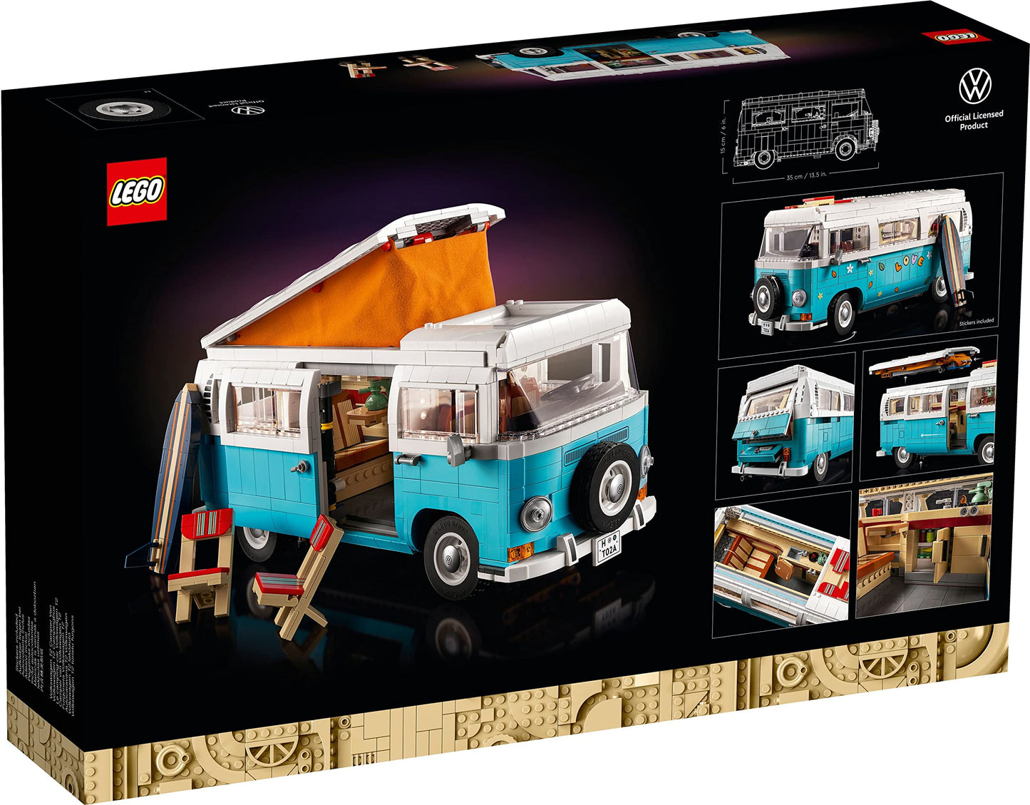 LEGO Volkswagen T2 Camper Van 10279 Amazon