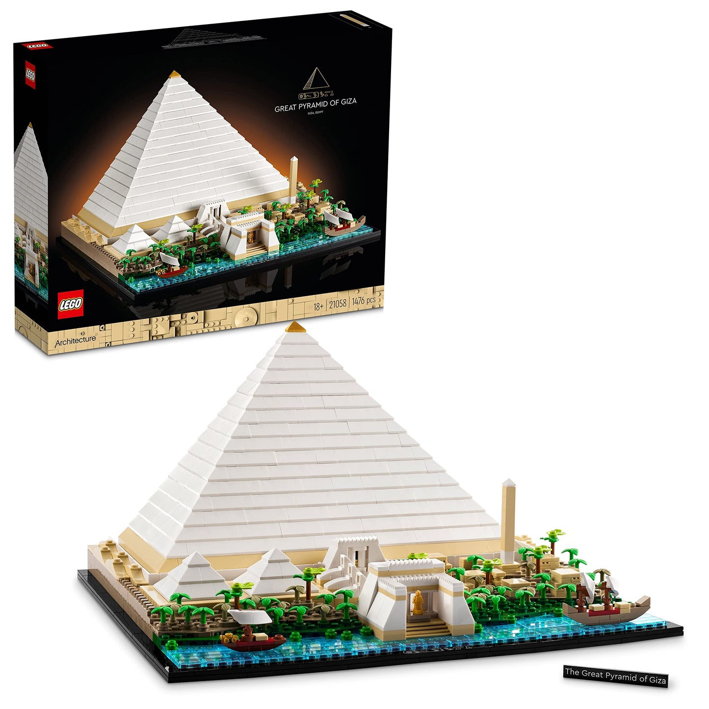 LEGO Architecture Great Pyramid of Giza Set Amazon