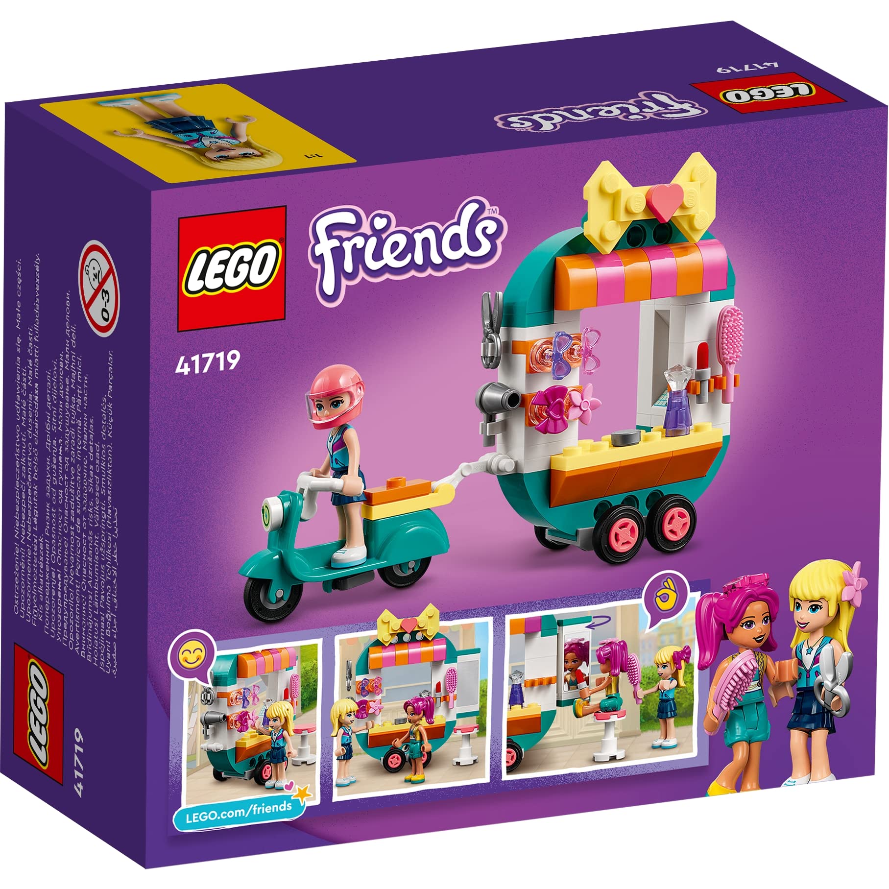 LEGO Friends Mobile Fashion Boutique 41719 Amazon