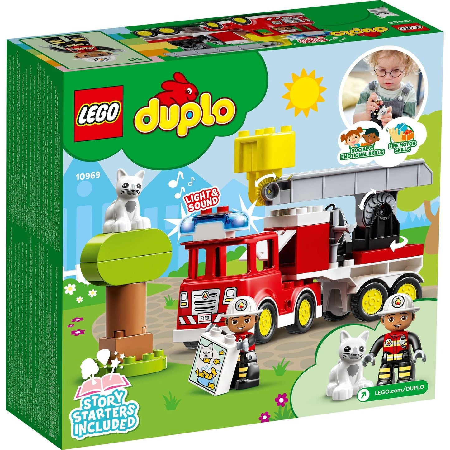 LEGO DUPLO Rescue Fire Engine 10969 Building Toy Amazon