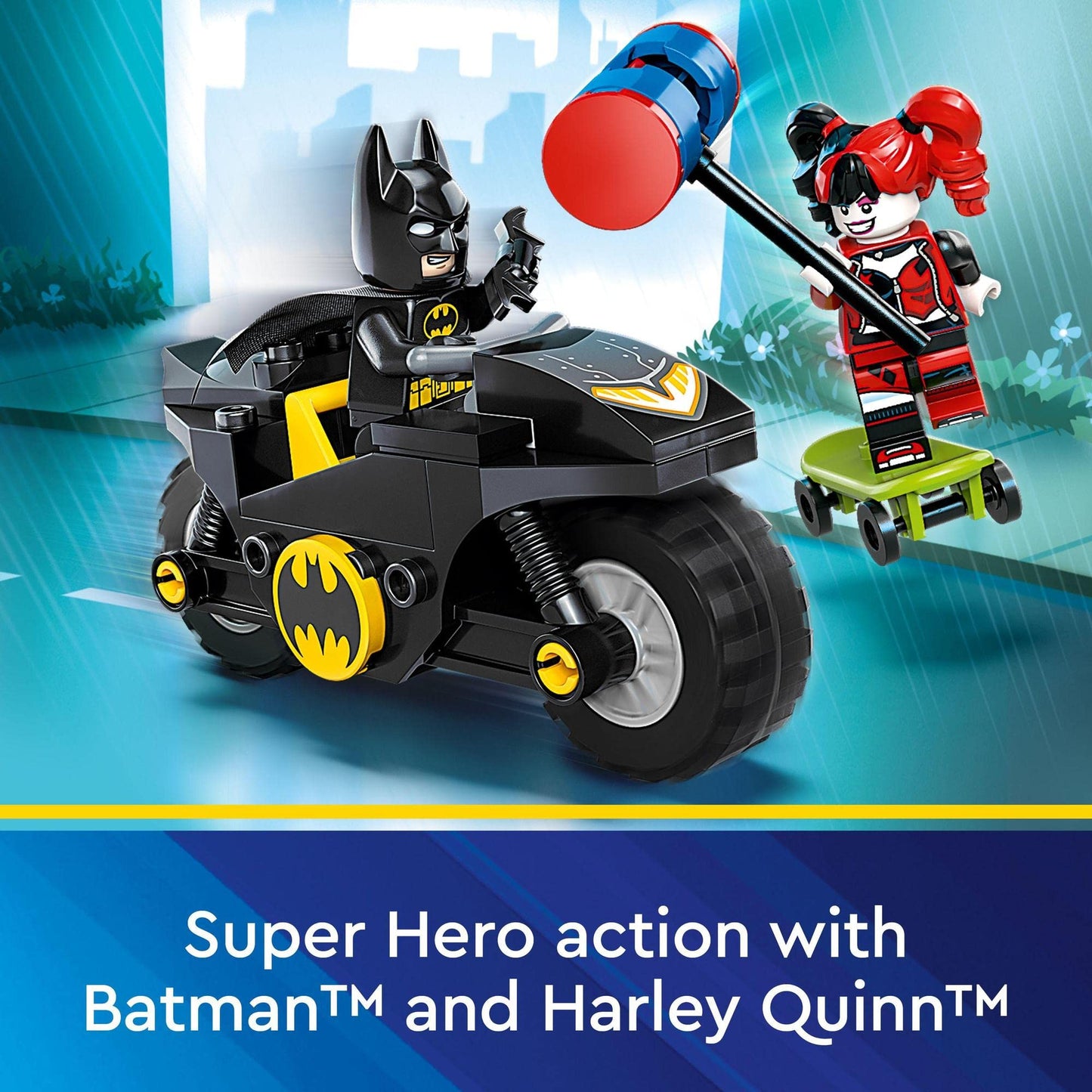 LEGO Super Heroes DC Batman Versus Harley Quinn 76220 Amazon
