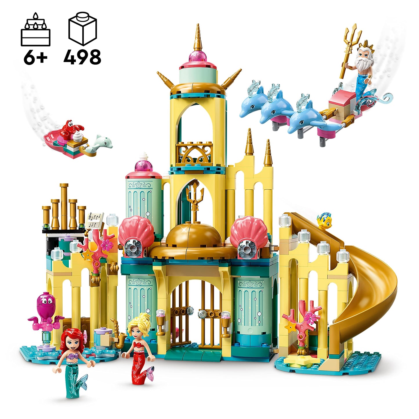 LEGO Disney Princess Ariel’s Underwater Palace Castle Toy