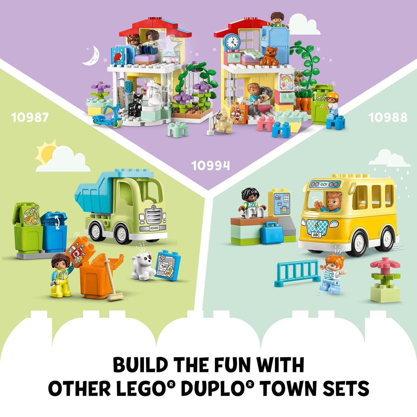 LEGO® DUPLO® Town Dream Playground 10991 Educational Building Toy Set Amazon