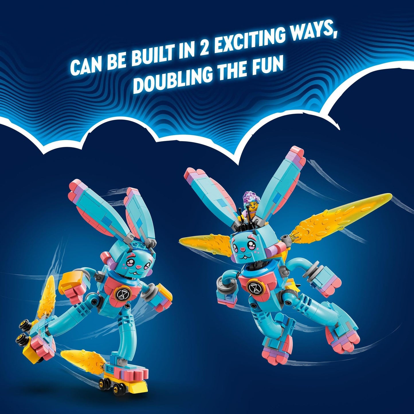 LEGO® DREAMZzz™ Izzie and Bunchu The Bunny 71453 Building Toy Set