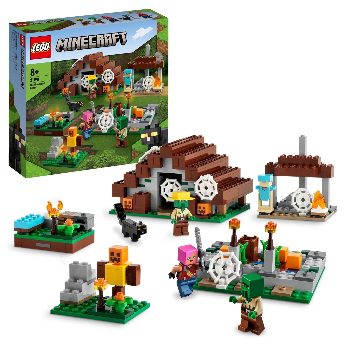 LEGO Minecraft The Abandoned Village Building Kit 21190 Amazon
