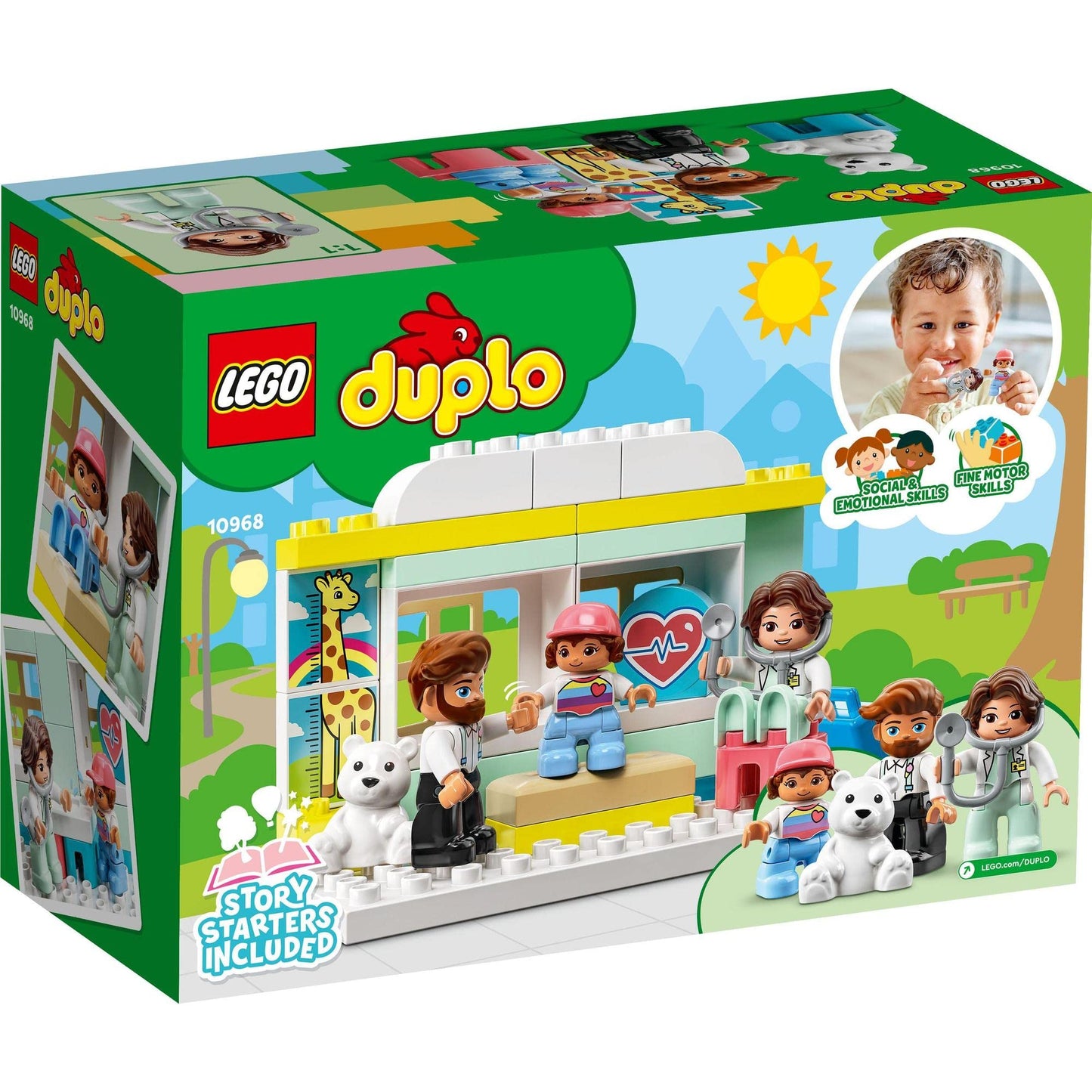 LEGO DUPLO Doctor Visit Large Bricks Building Set Amazon