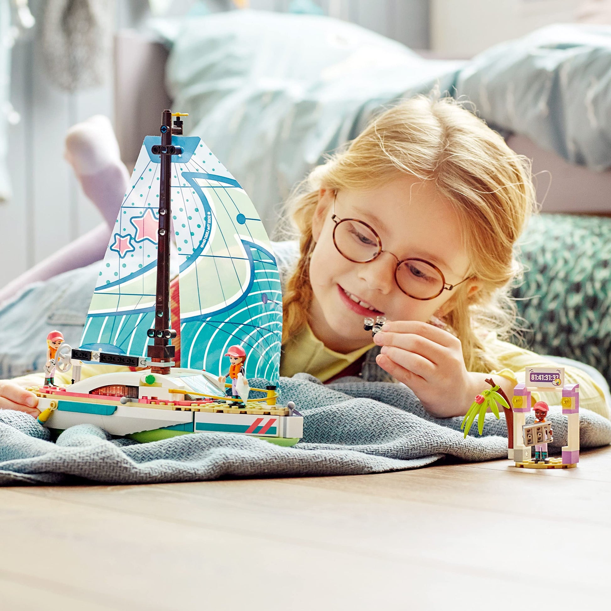 LEGO Friends Stephanie's Sailing Adventure Boat Toy  41716 Amazon