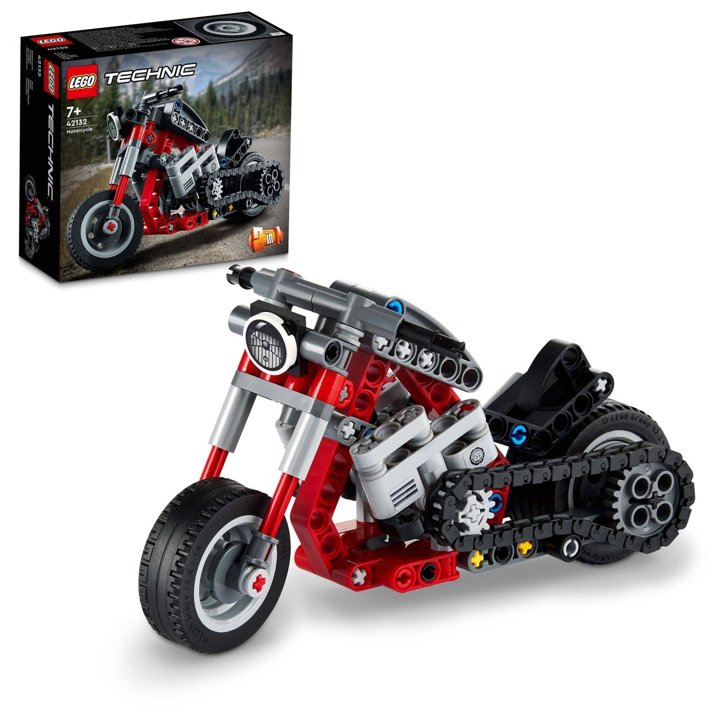 LEGO Technic Motorcycle 42132 Brick Island