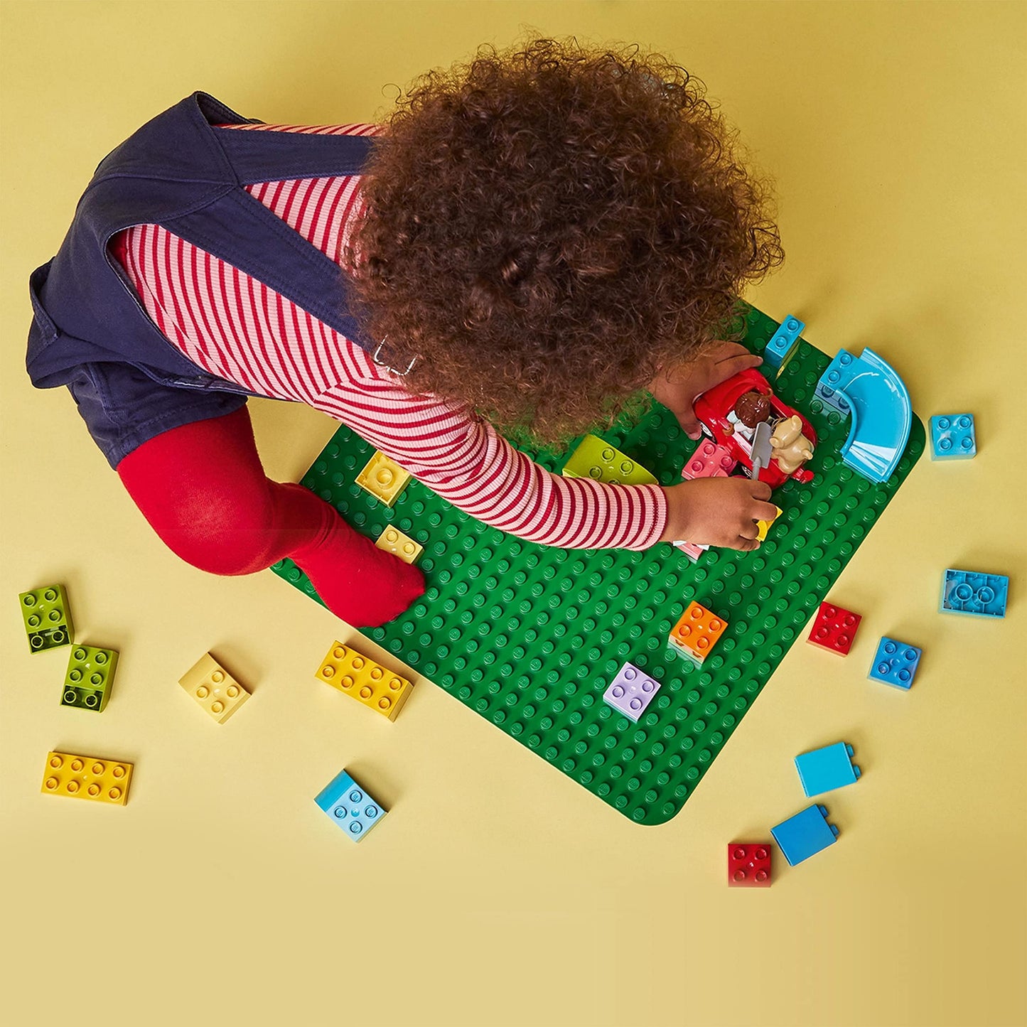 LEGO DUPLO Green Building Plate Base, Build and Display Board 10980 Amazon