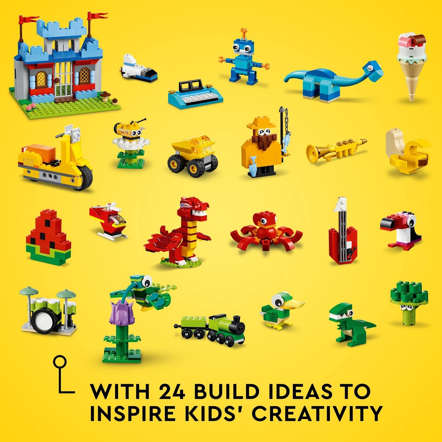 LEGO Classic Build Together Set, 24 Buildable Toy 11020 Amazon