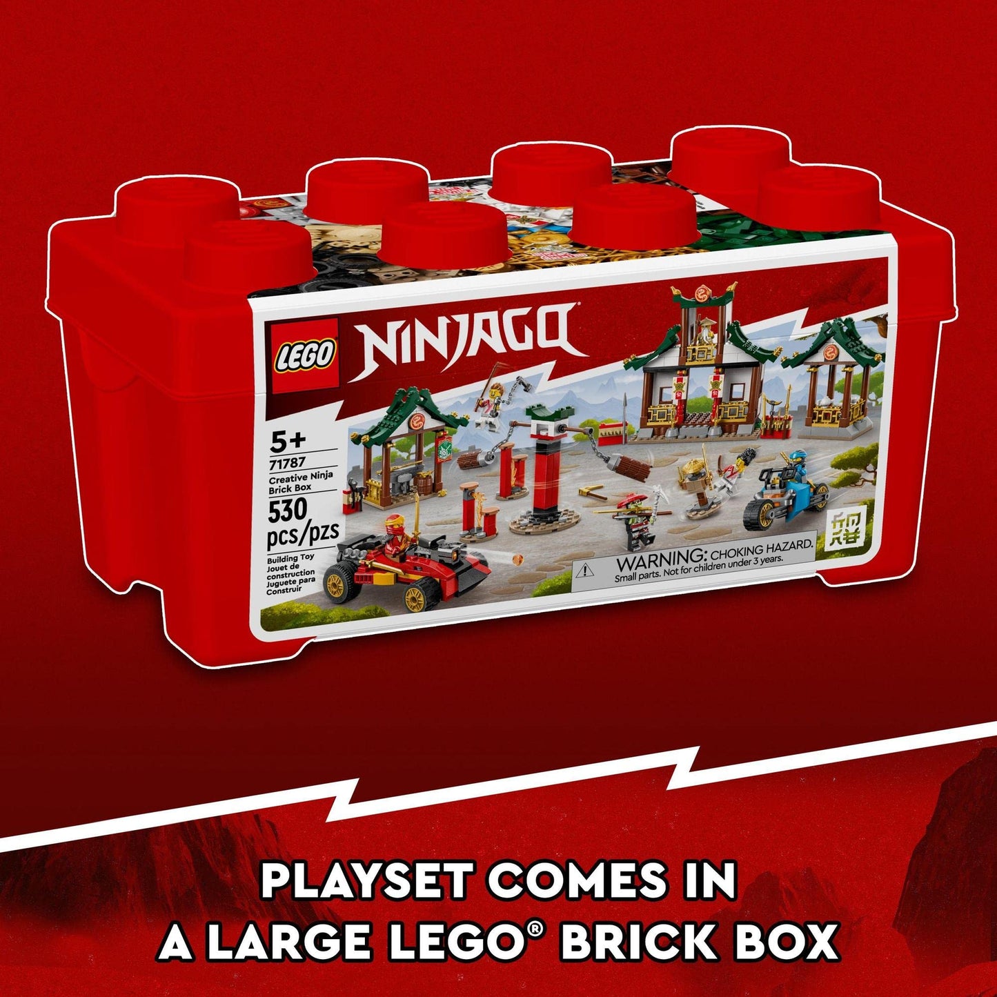 LEGO NINJAGO Creative Ninja Brick Box 71787 Amazon