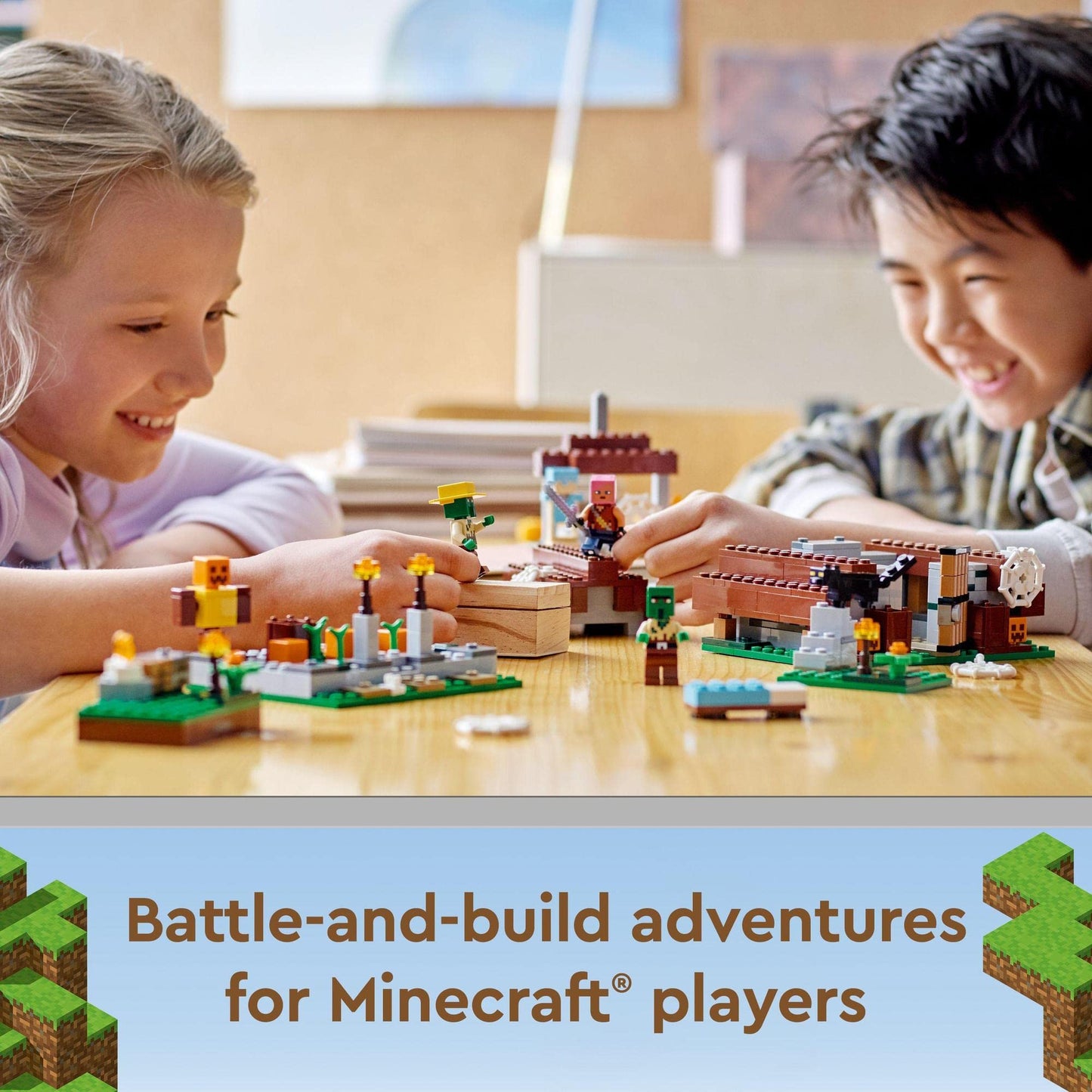LEGO Minecraft The Abandoned Village Building Kit 21190 Amazon