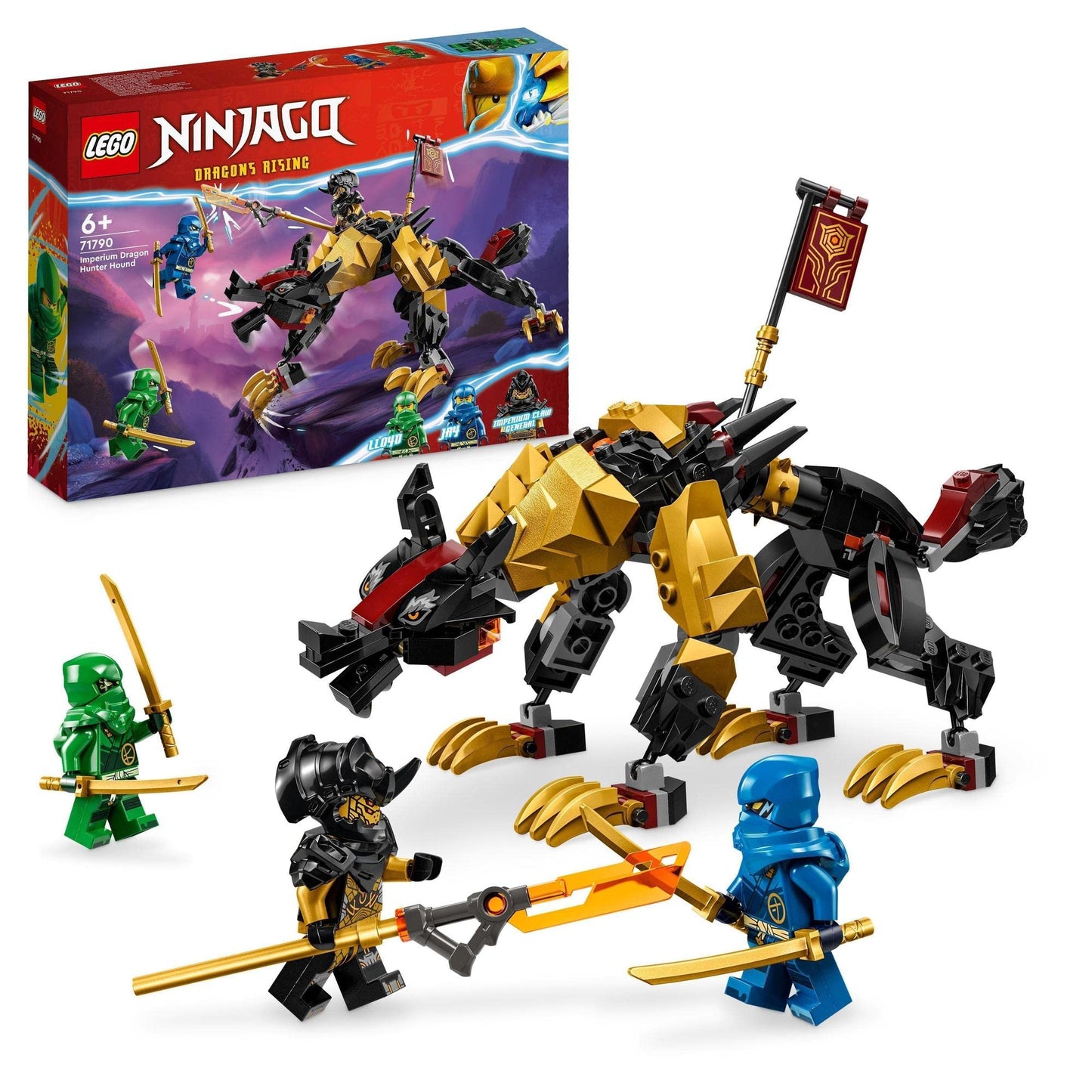 LEGO NINJAGO Imperium Dragon Hunter Hound 71790 Building Toy Set Amazon